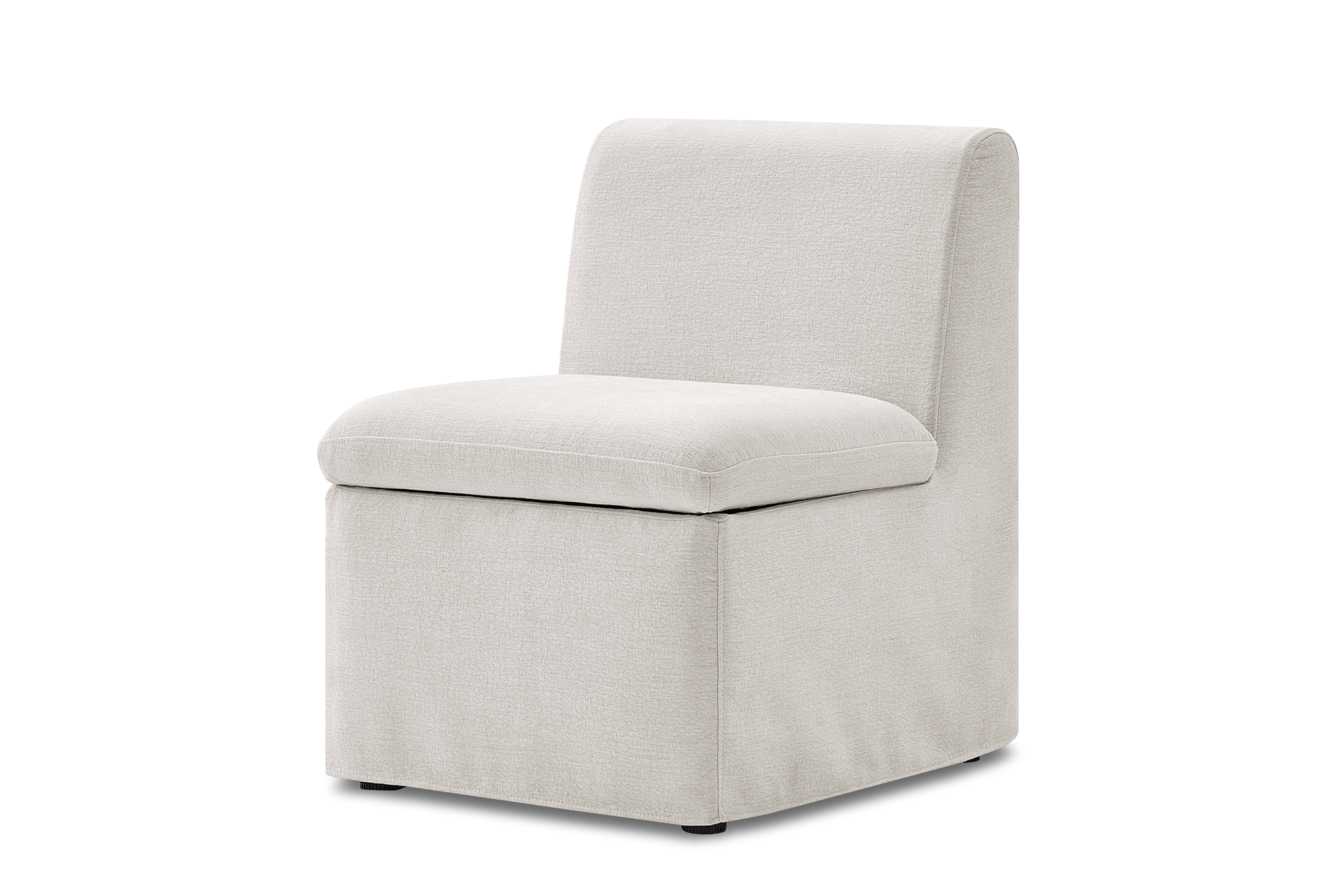 Callie Single Banquette, (Sadie) Ivory
