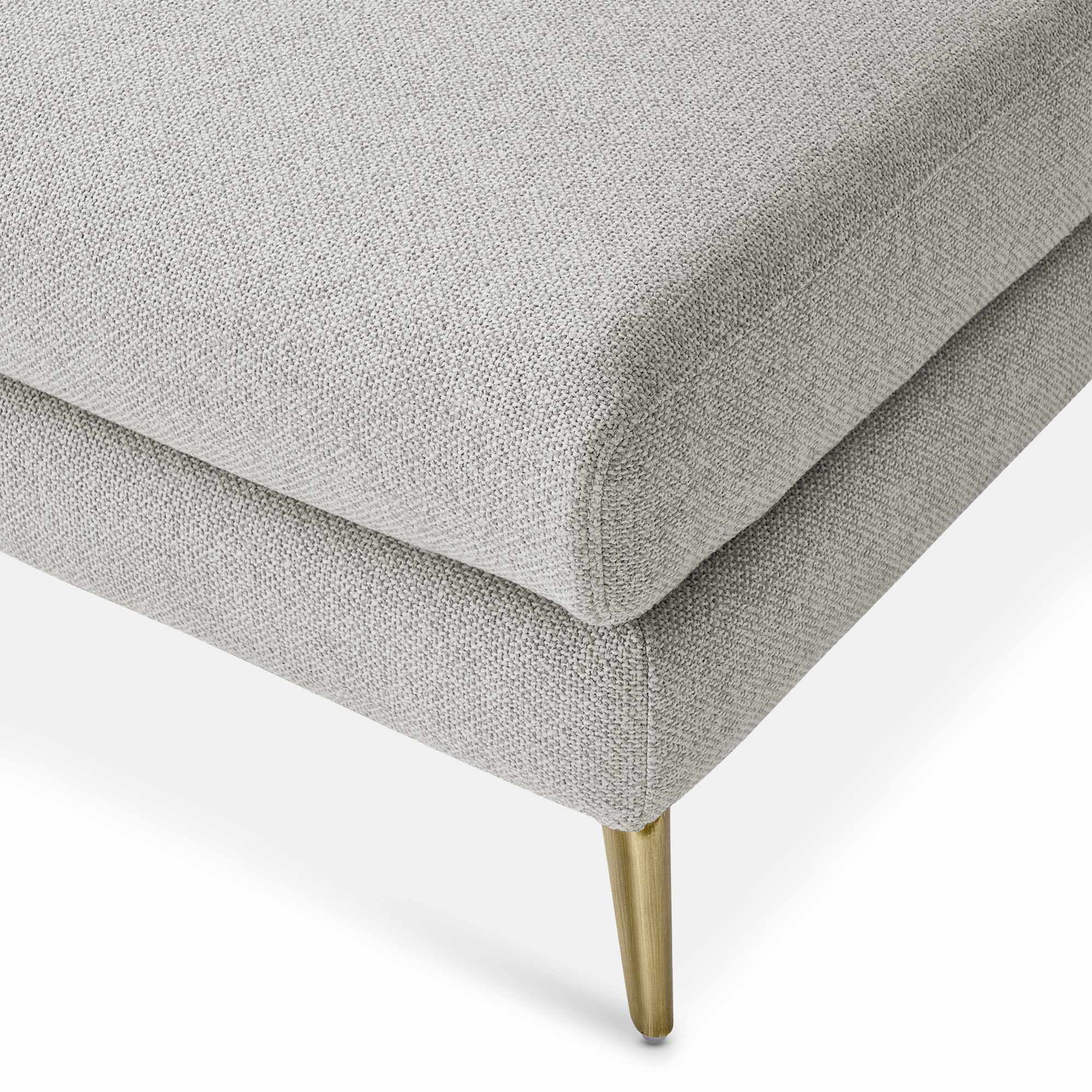 Lena Performance Fabric L-Shape Sectional Sofa with Ottoman 7
