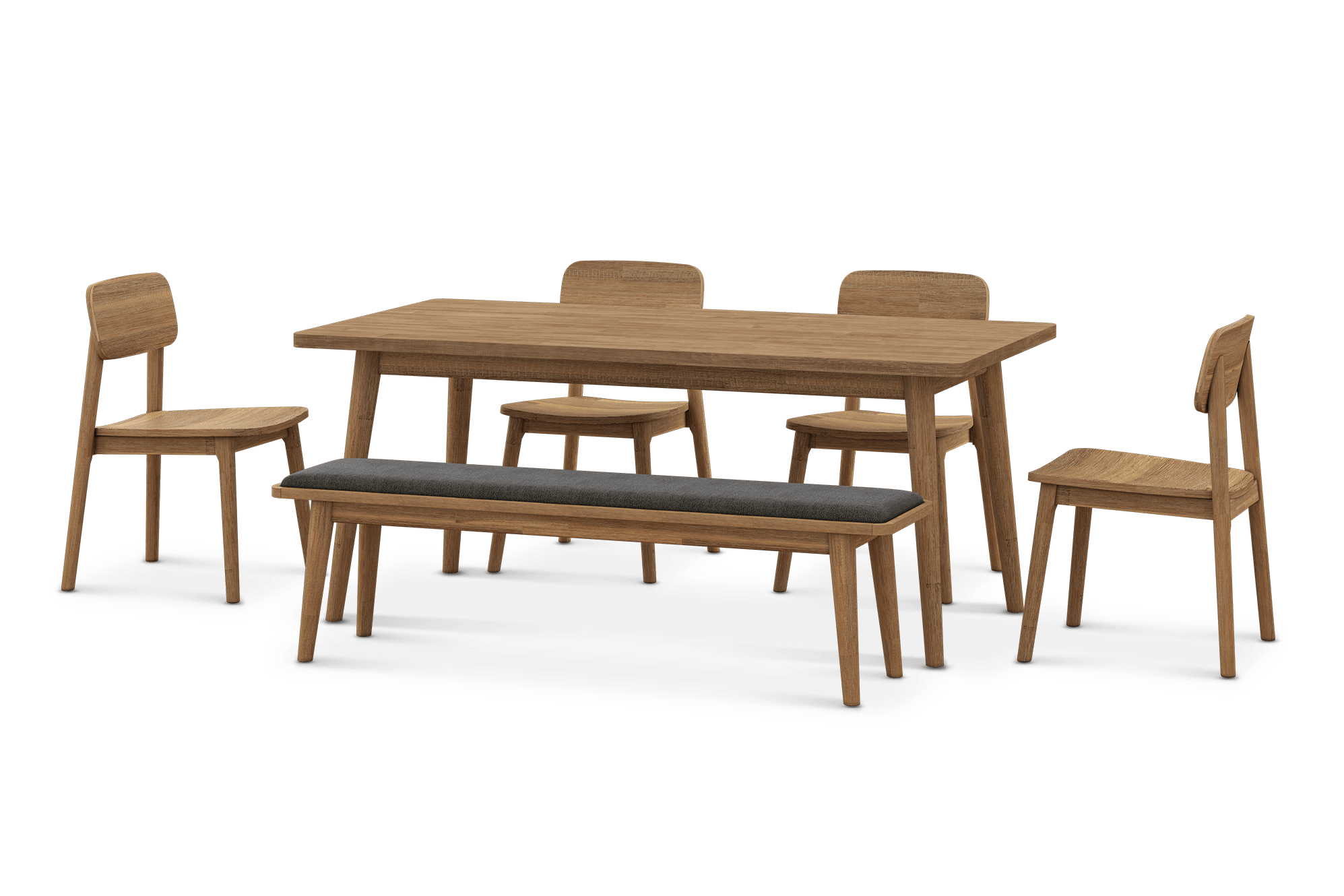 Seb Dining Table Set for 4-6