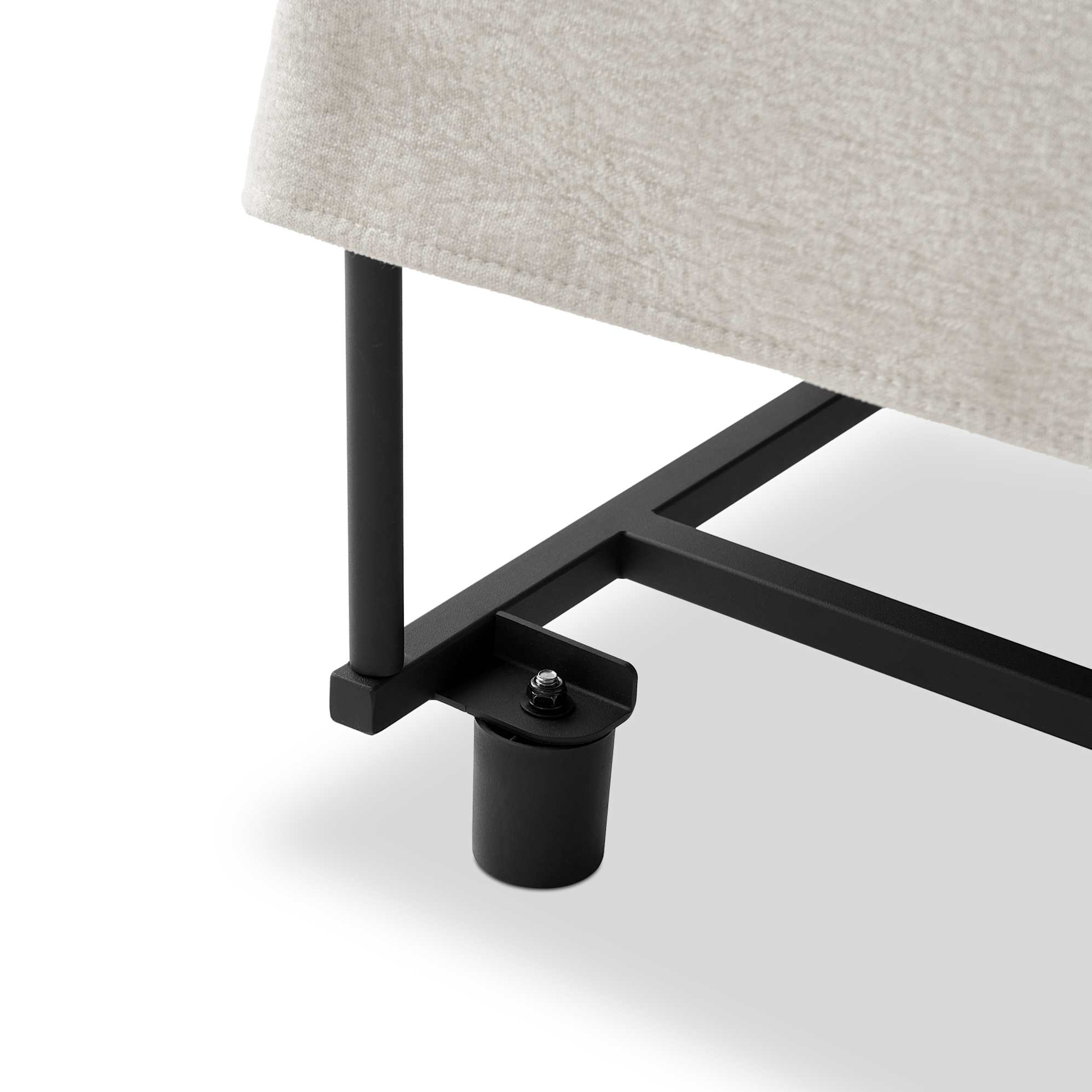 Callie Slipcover Extended L-Shaped Storage Banquette 2