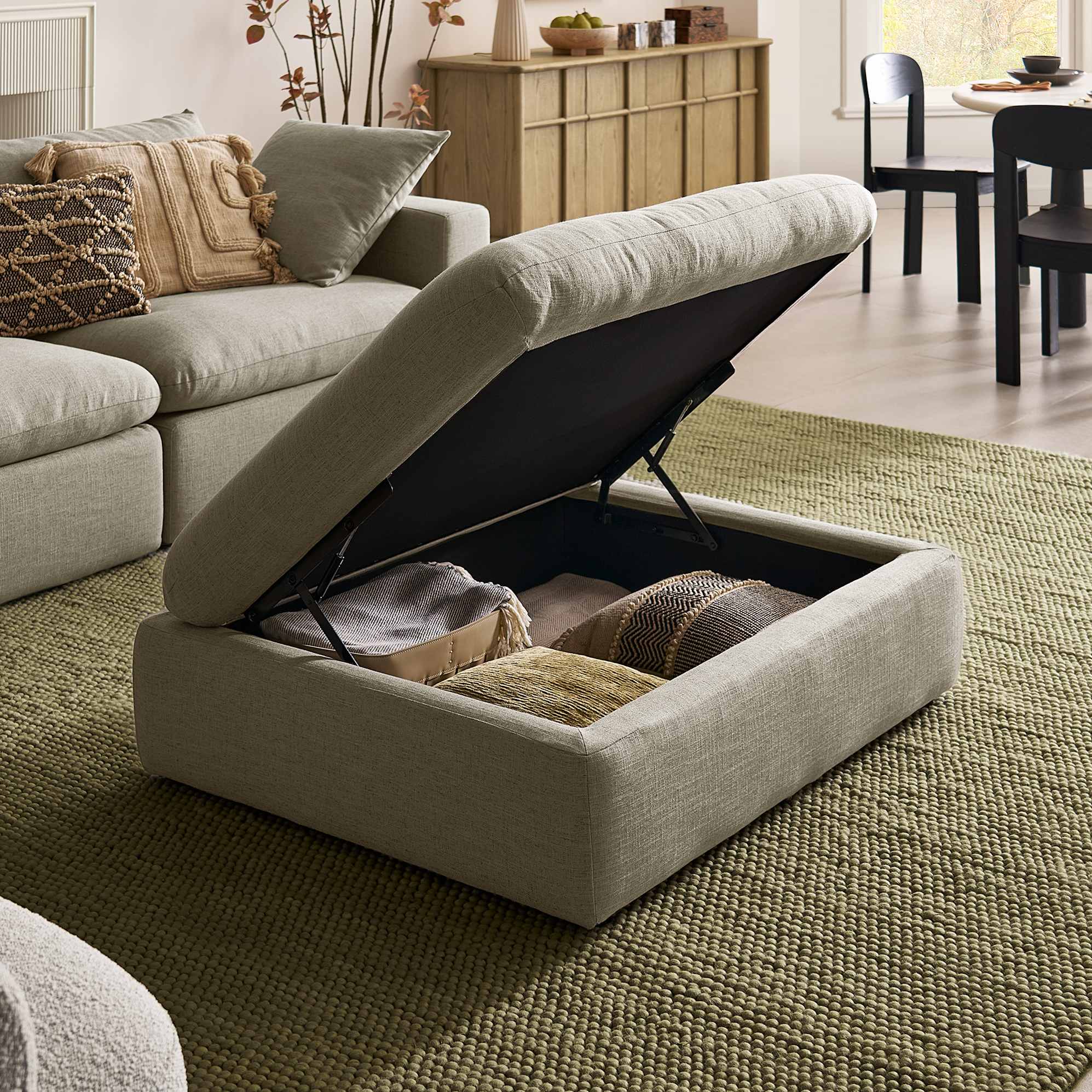 Dawson 3 Seater Sofa with Ottoman 3