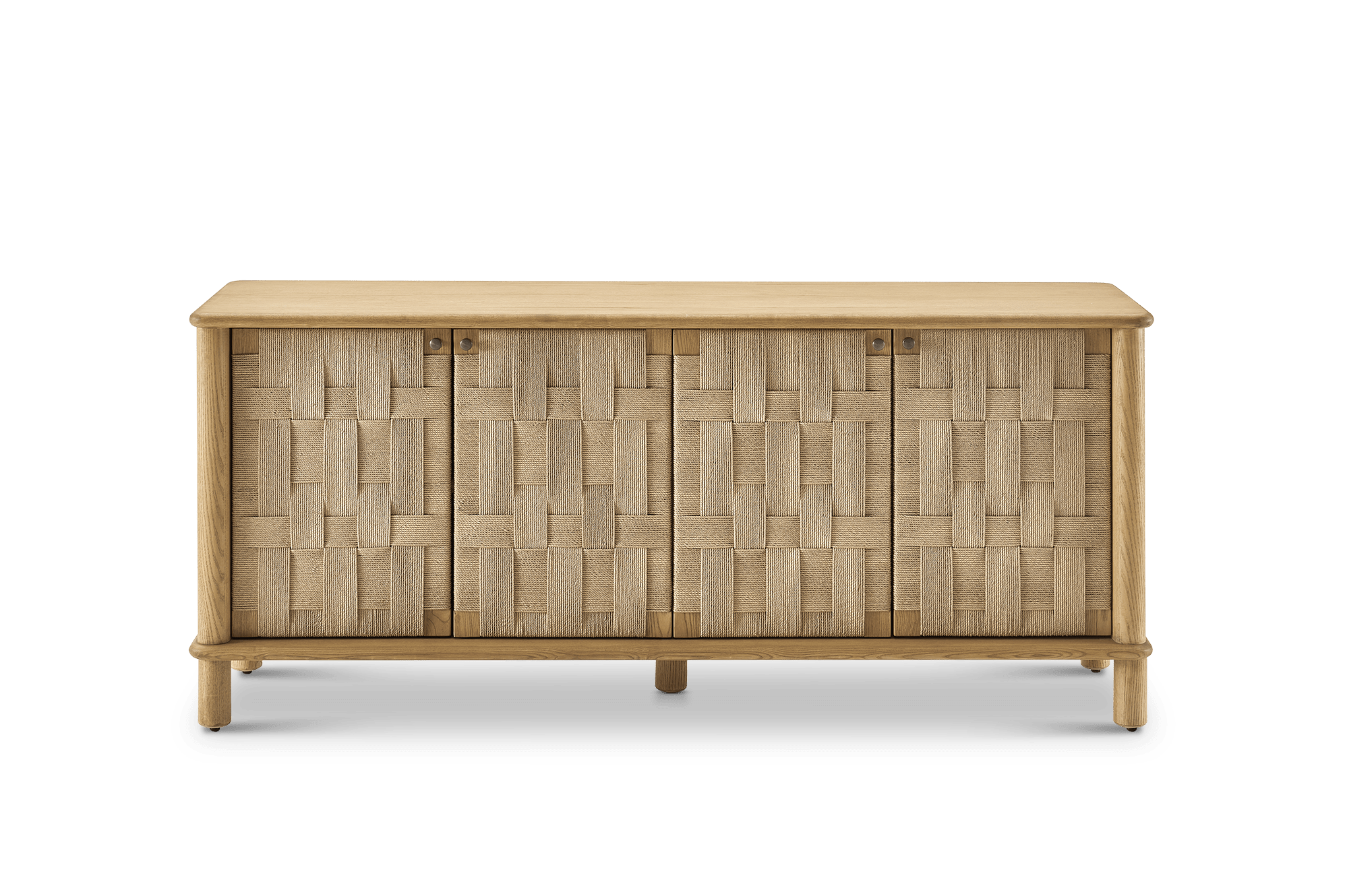 Ashen Papercord Sideboard, 71"