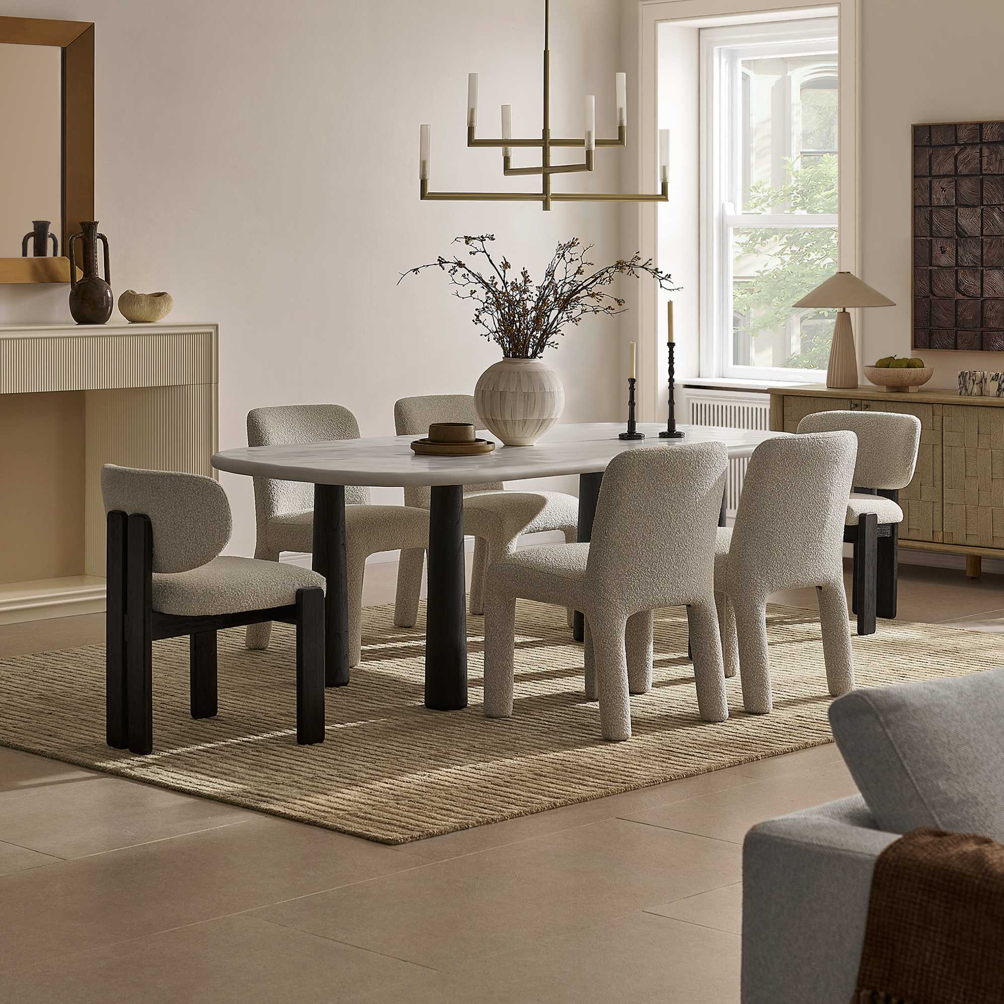 Allura Dining Table, 70.9" lifestyle