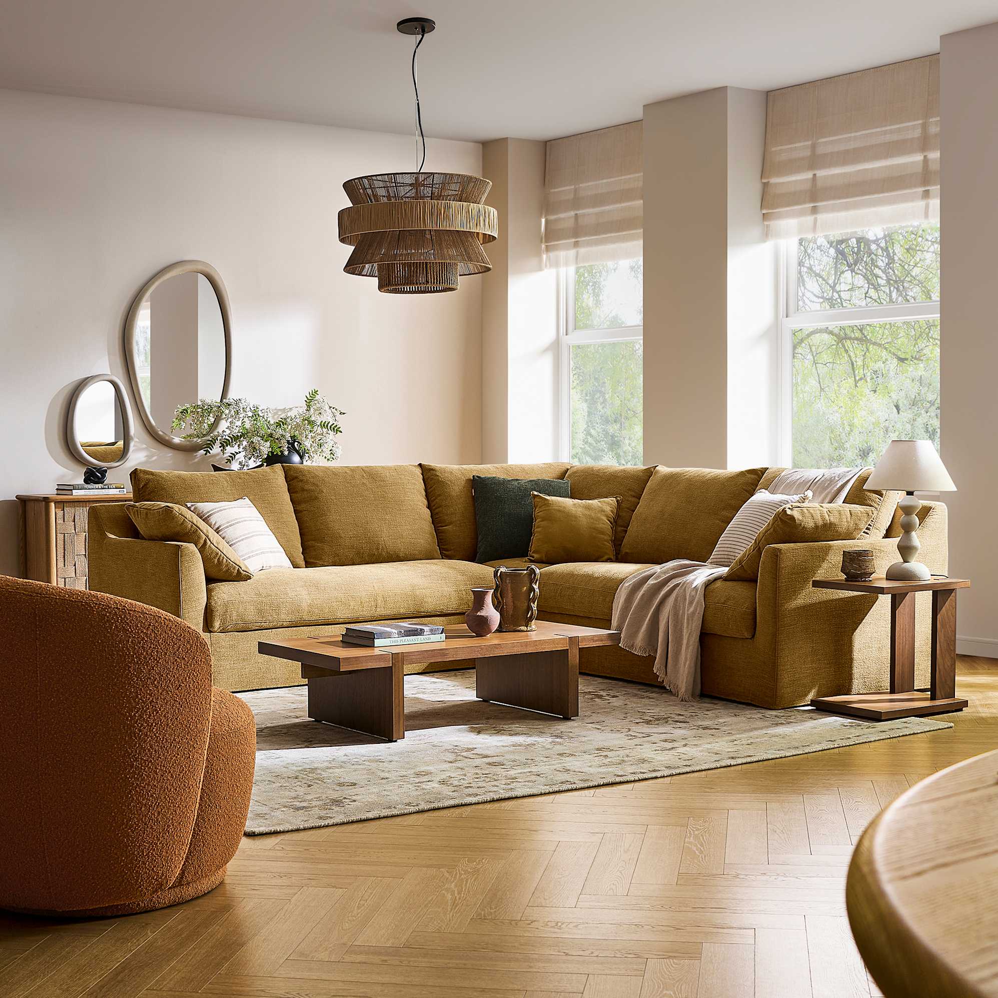 Agnes Right Arm Sofa Bed 4