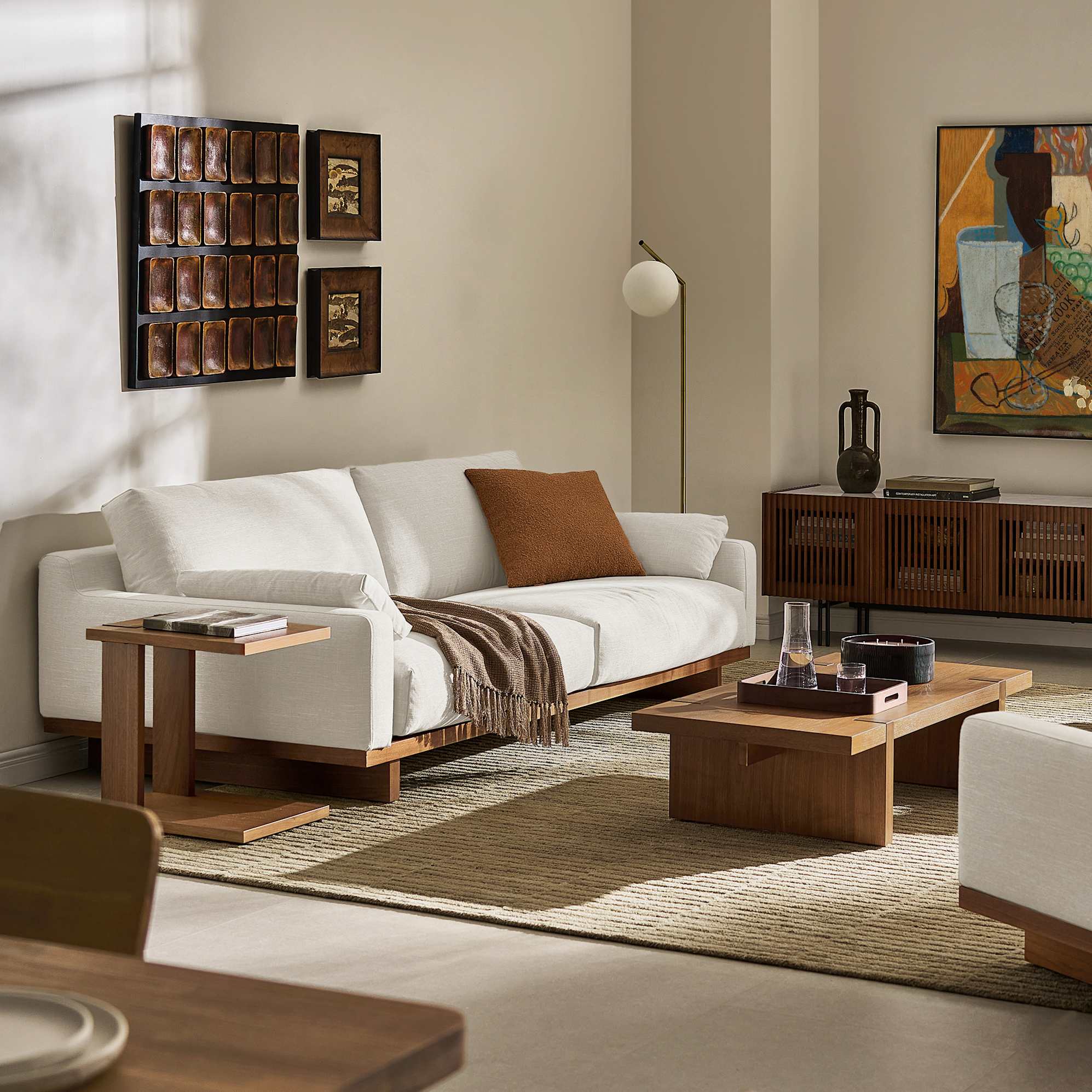 Mori Performance Fabric 2 Seater Sofa 3