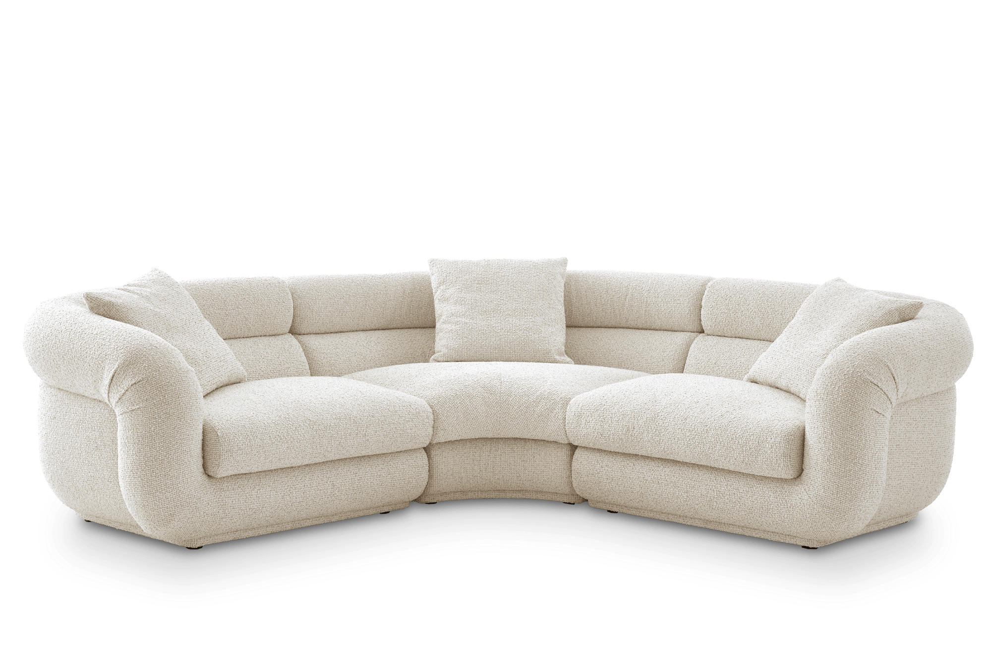 Solari Cornor Sofa, (Performance Maeve) Cream