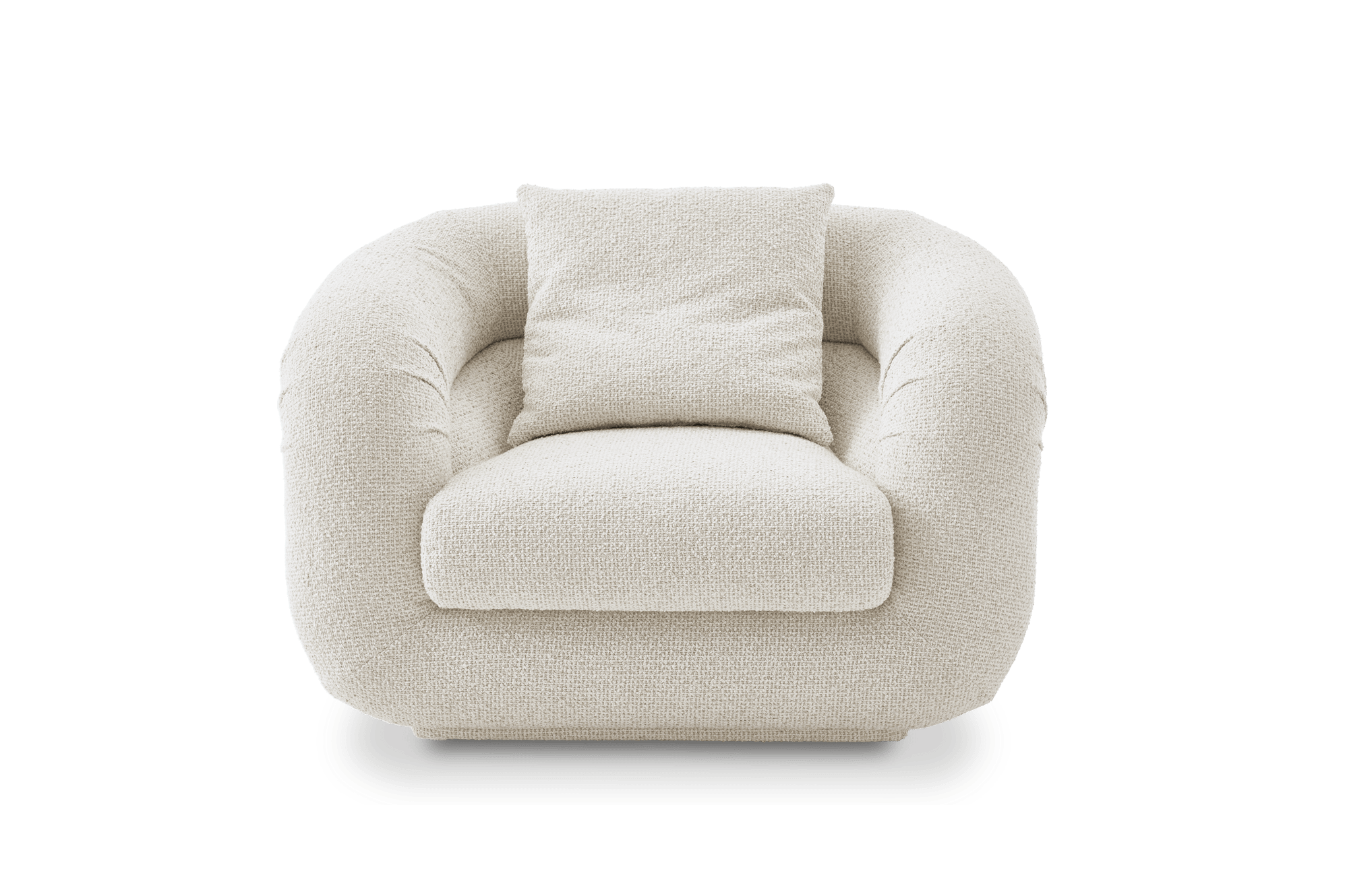 Solari Swivel Chair, (Performance Maeve) Cream