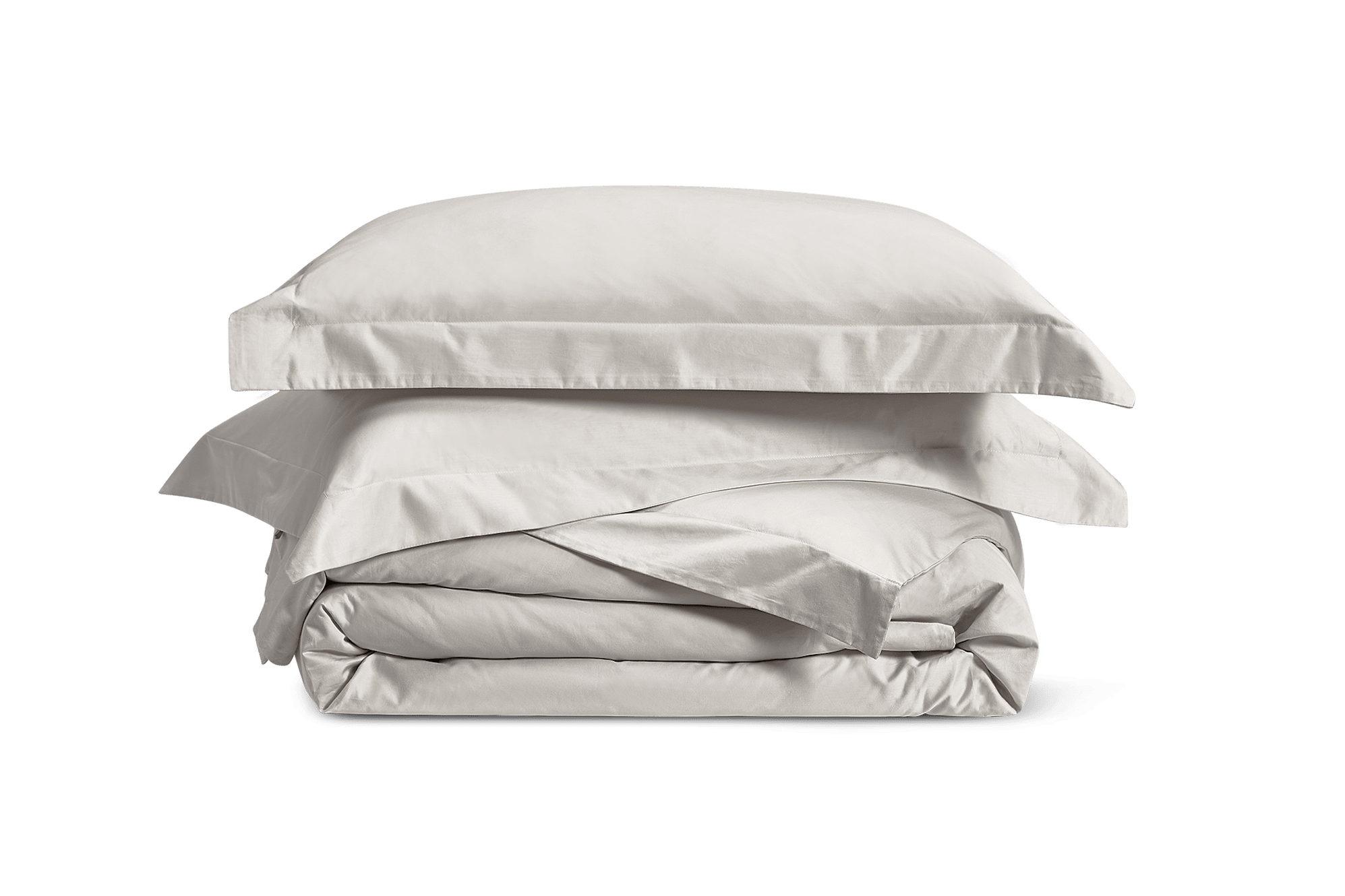 Luxe Sateen Queen Duvet Cover & Pillowcase Set, Mist