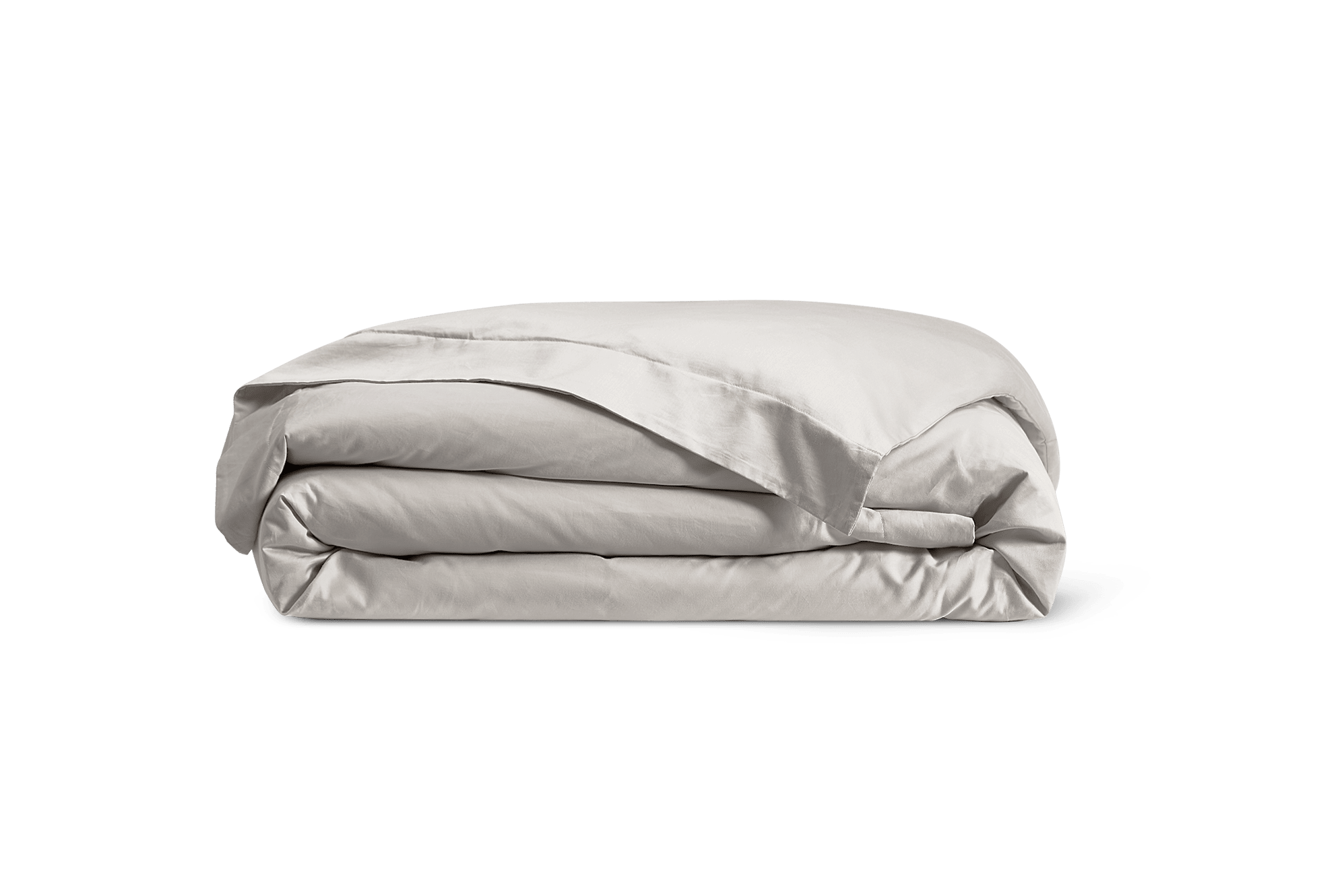 Luxe Sateen Queen Duvet Cover, Mist