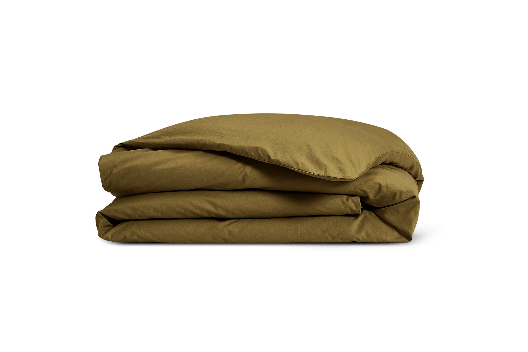 Classic Percale Queen Duvet Cover, Olive
