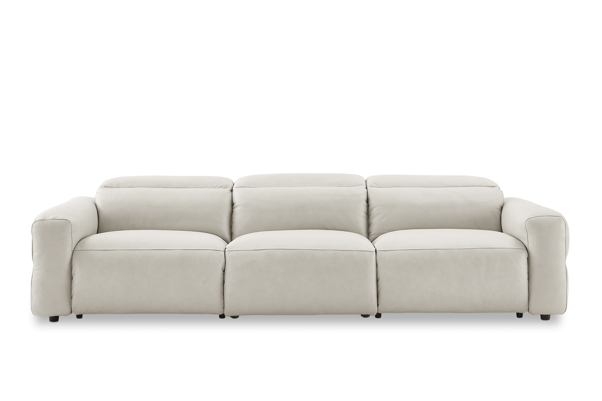 Jaron Leather Recliner Extended Sofa 2