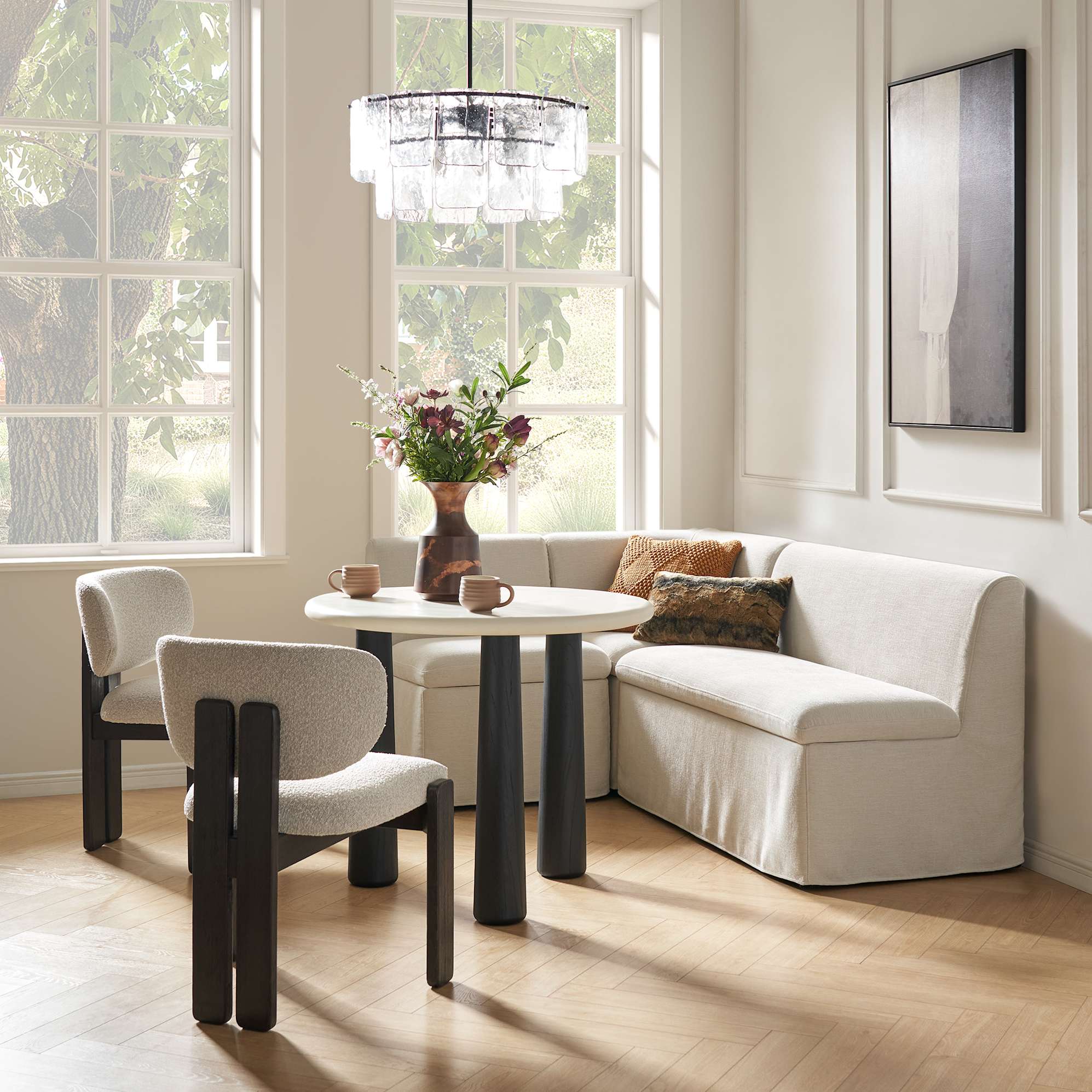 Callie Storage Banquette Bench