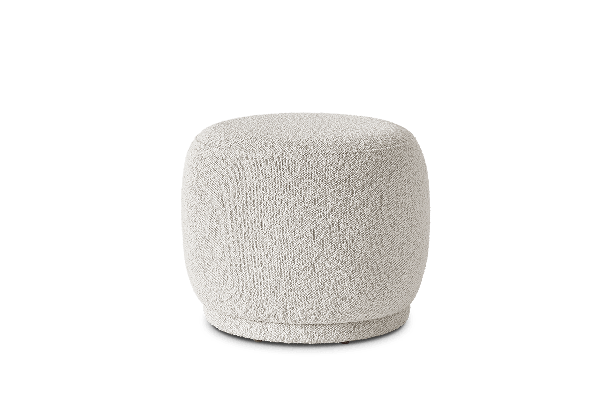 Avery Performance Bouclé Ottoman 1