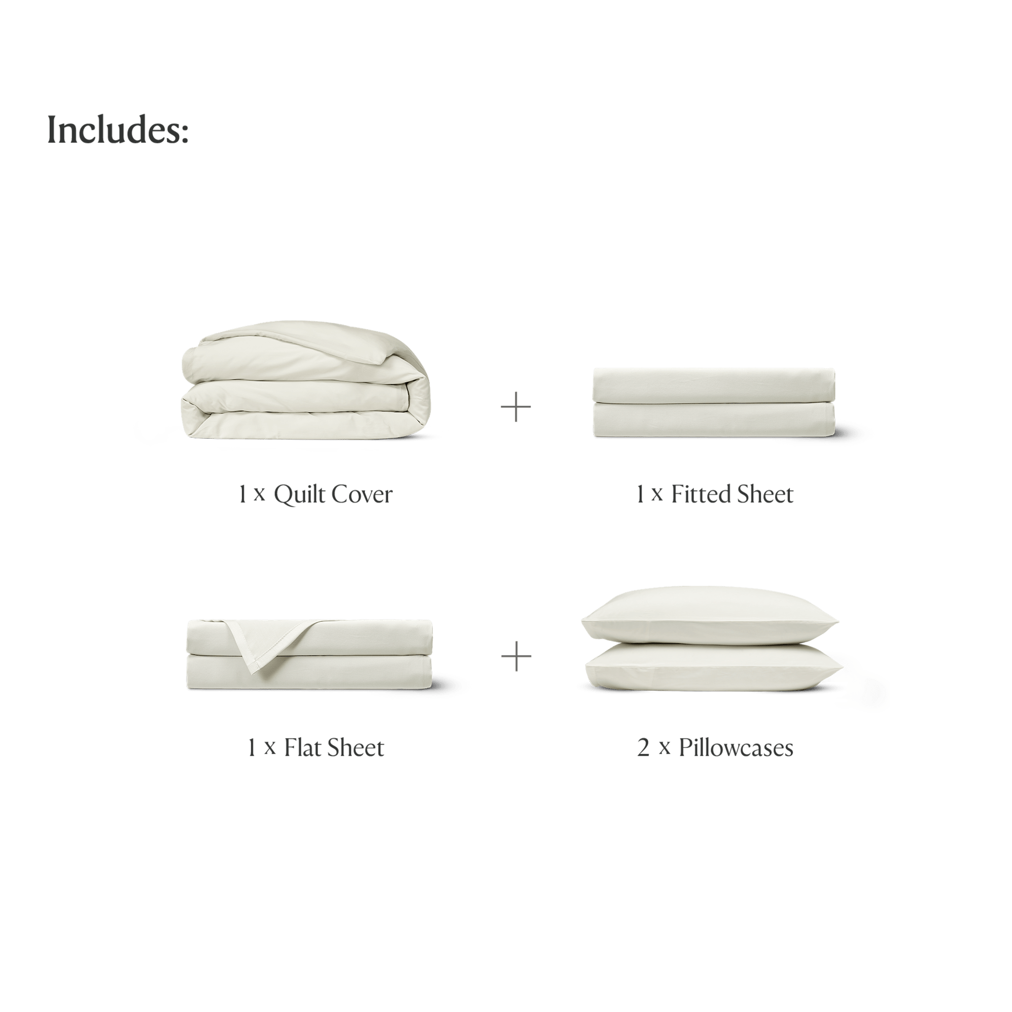 Cool Sateen Sheet Set & Quilt Cover 1