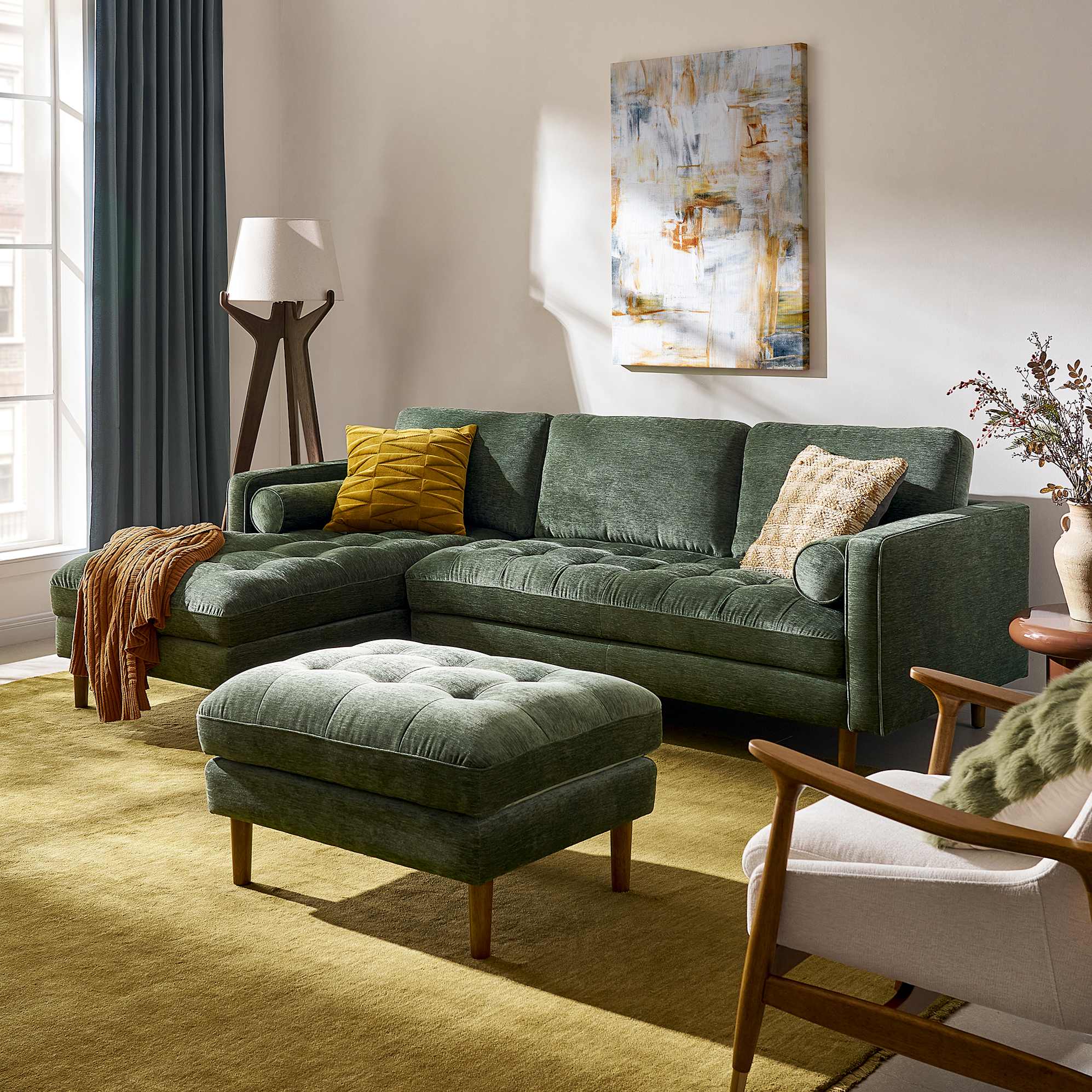 Madison Chaise Sectional Sofa 3