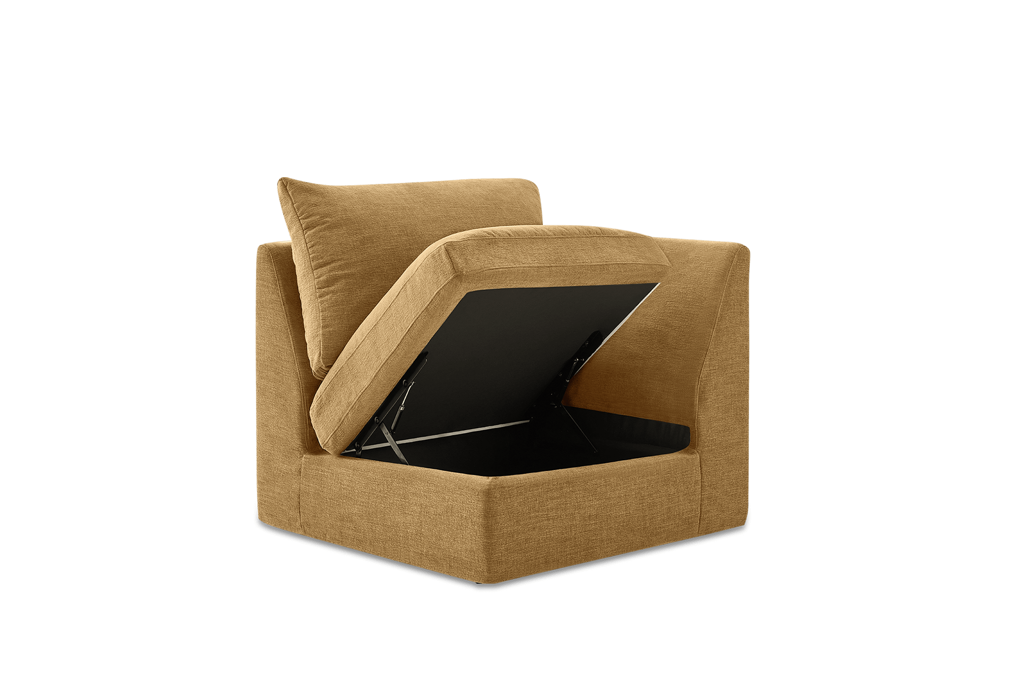 Agnes Slipcover Storage Corner Modular Sofa 1