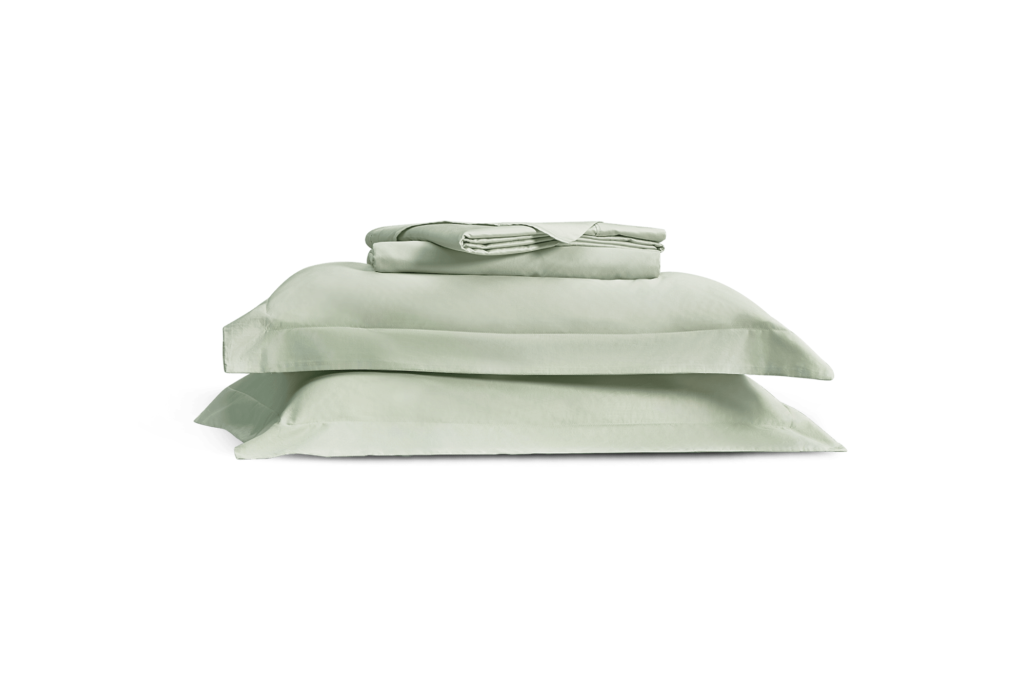 Luxe Egyptian Cotton Sateen Queen Sheet Set, Sage