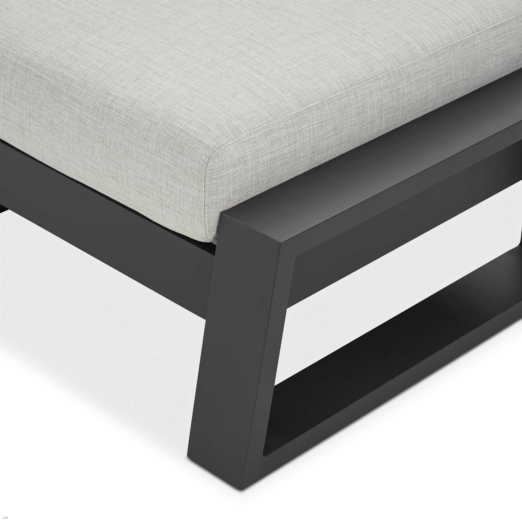 Rio Outdoor 3 Seater Sofa with Ottoman 7