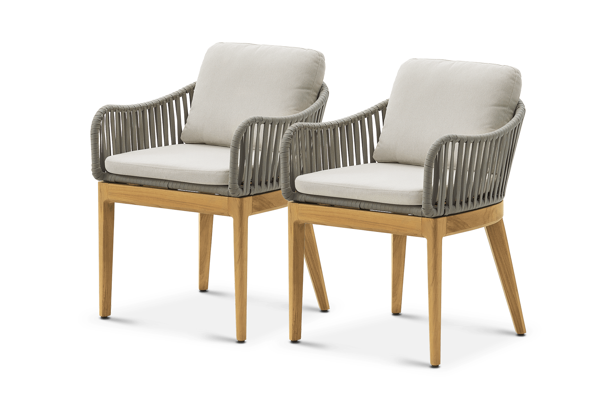 Isla Outdoor Dining Chair, Set of 2, (Sable) Oat