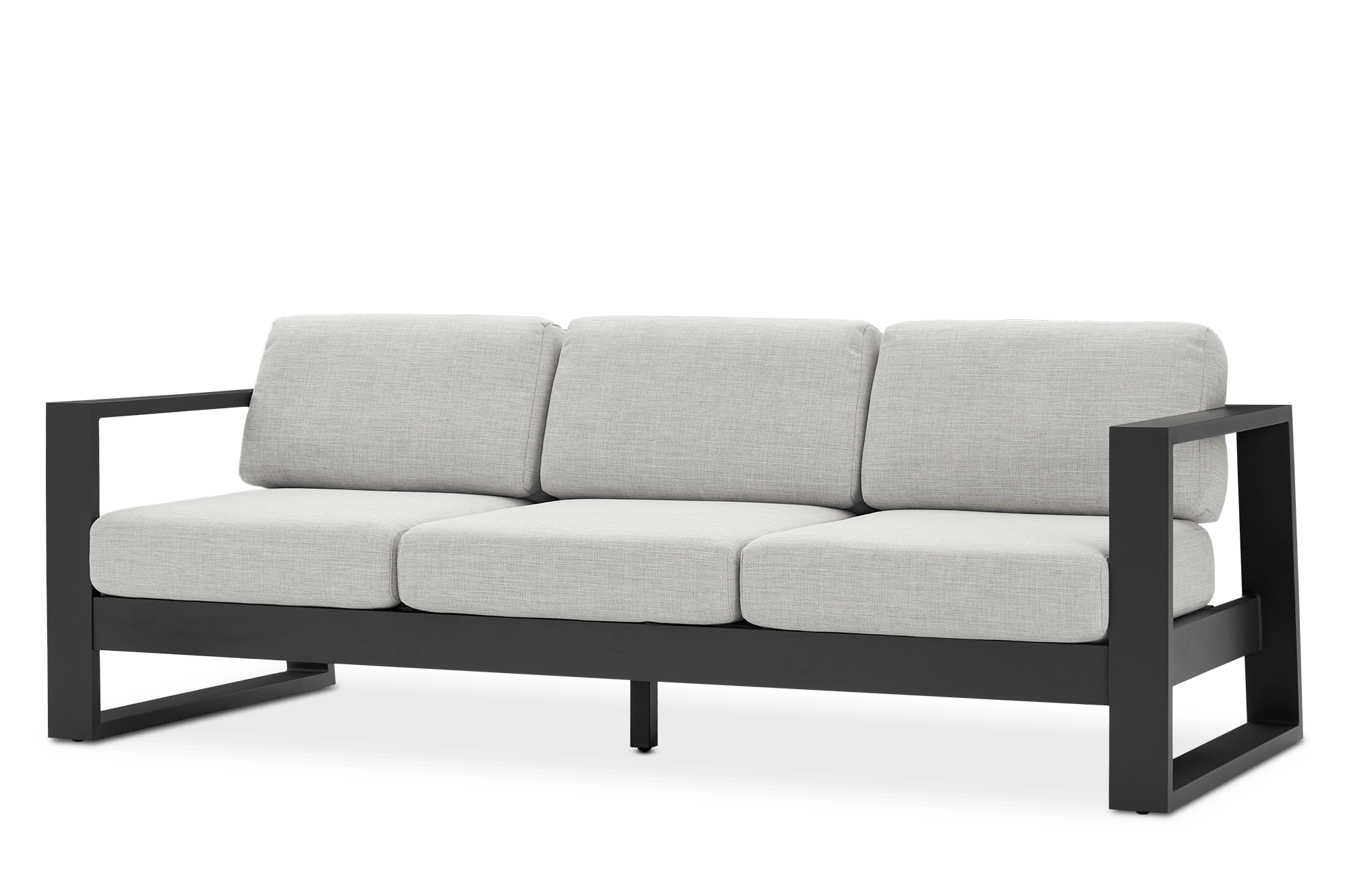 Rio Outdoor Aluminium 3 Seater Sofa, Natural Beige