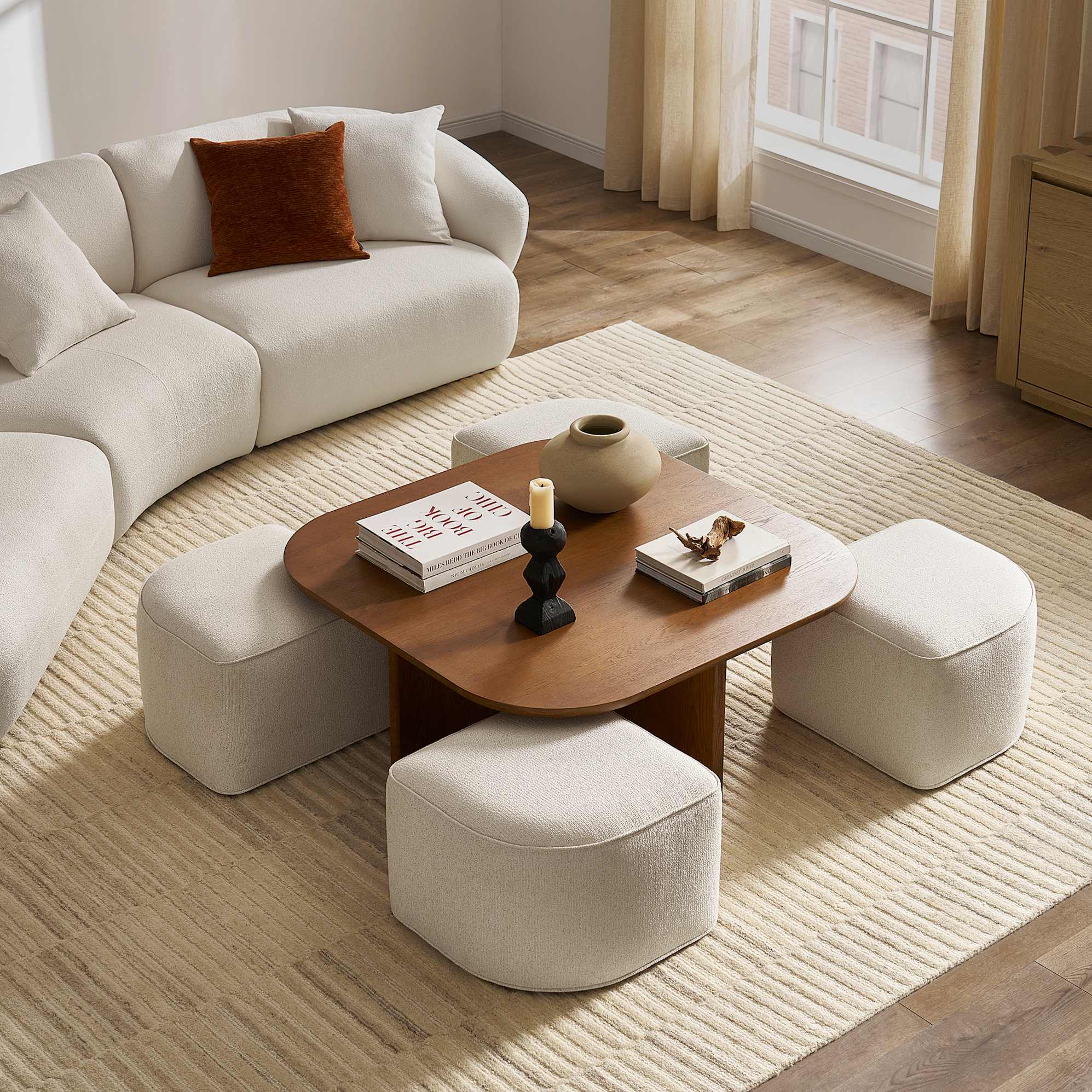 Hugg Nesting Square Coffee Table 0