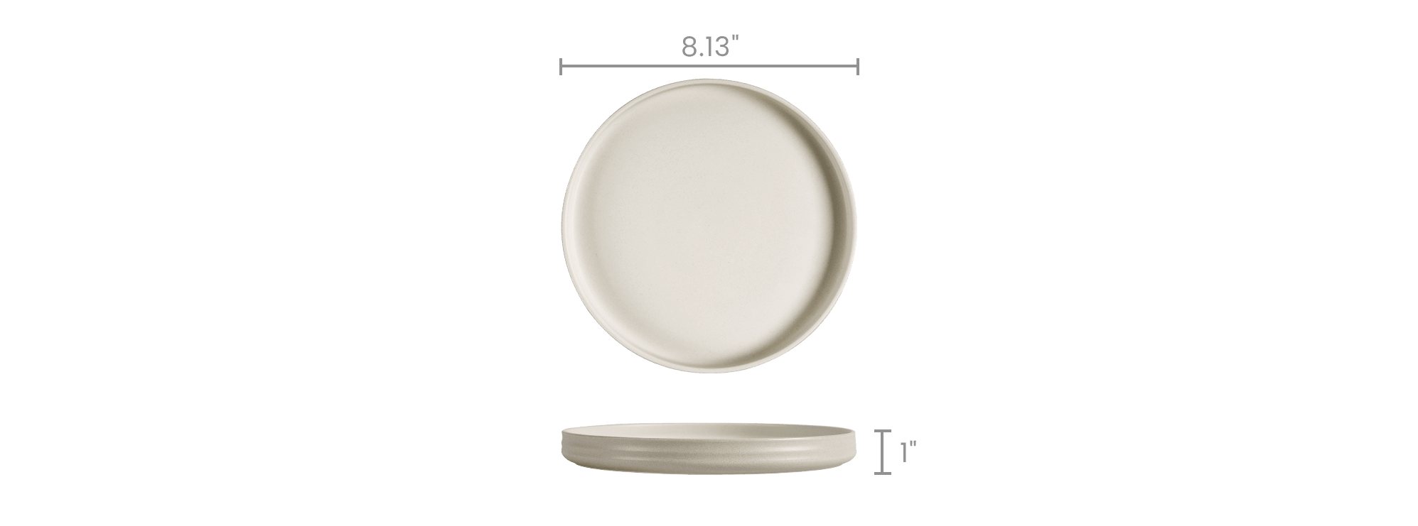 dimension of Audrey Salad Plates, Set of 4