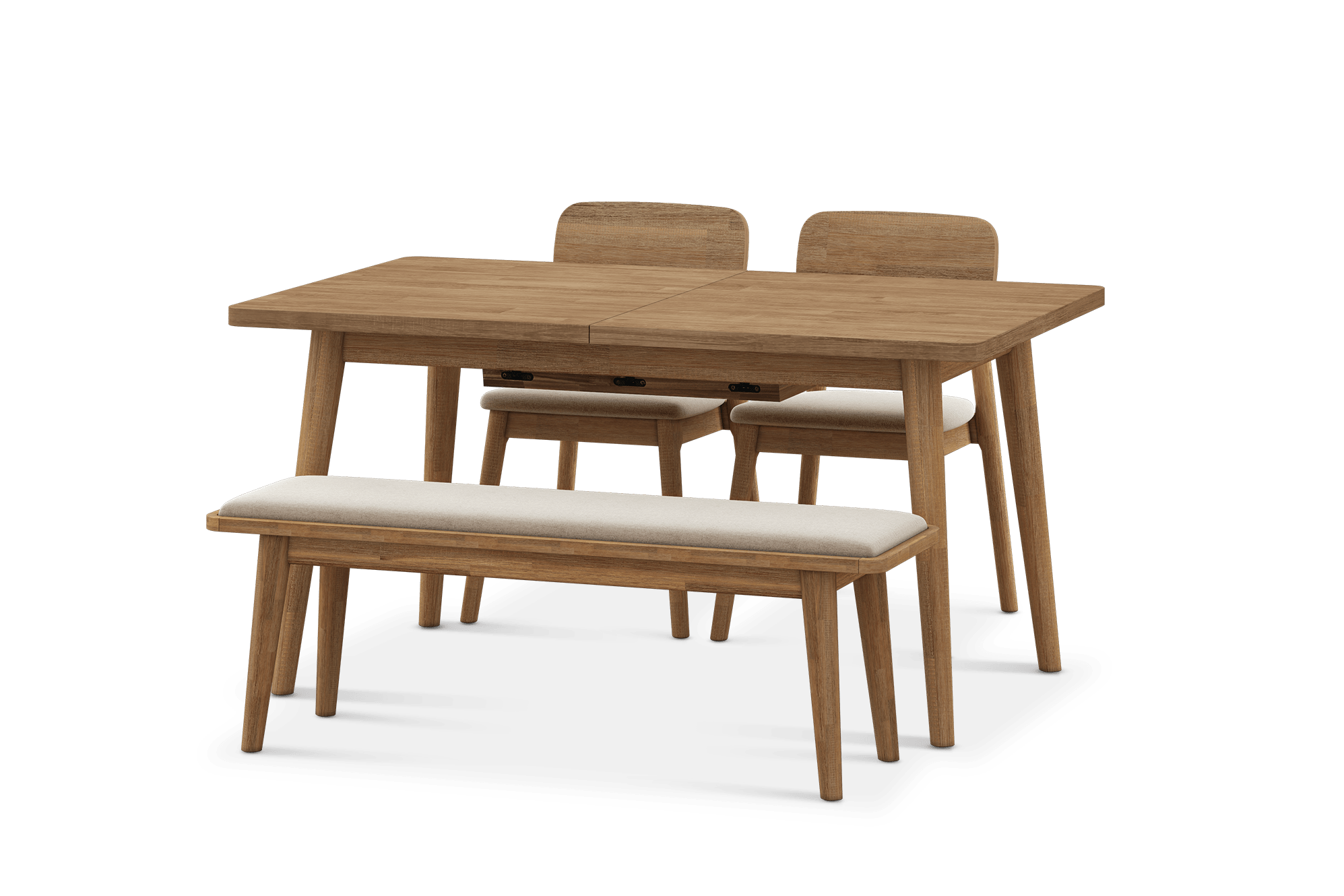 Seb Extendable Dining Set for 4-6