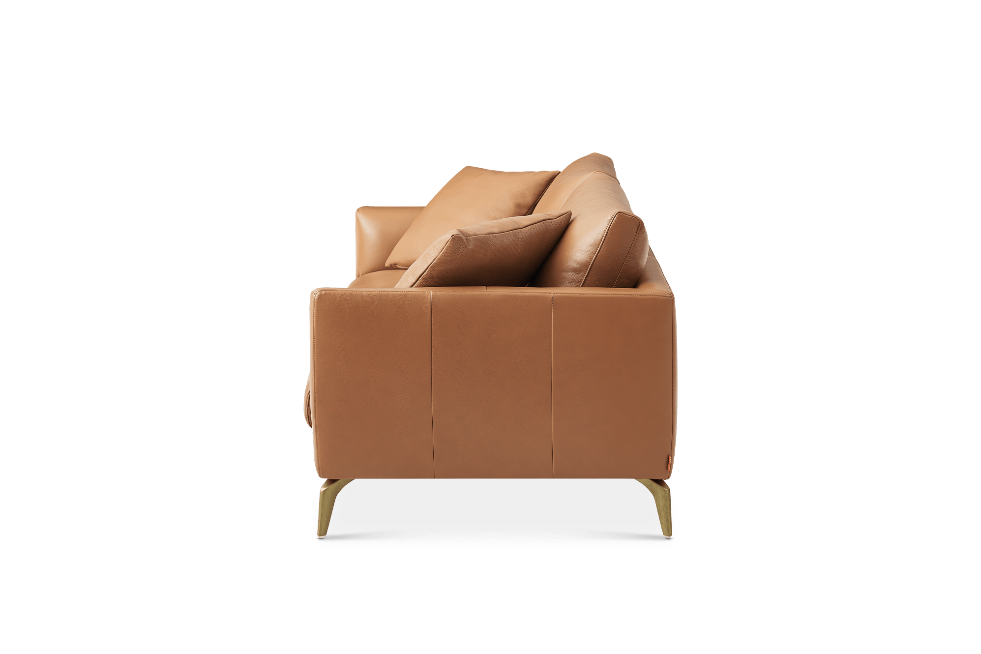 Lena Leather 3 Seater Sofa 7