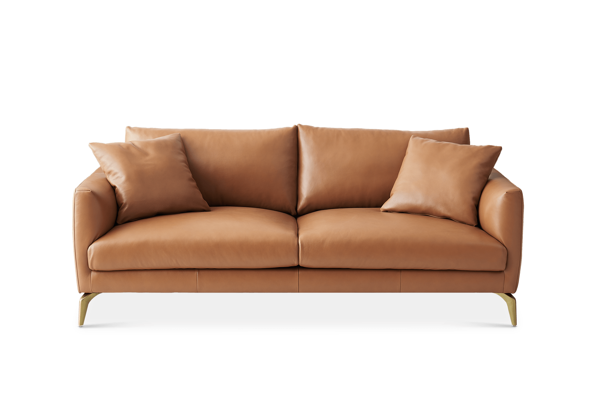 Lena Leather 3 Seater Sofa 1