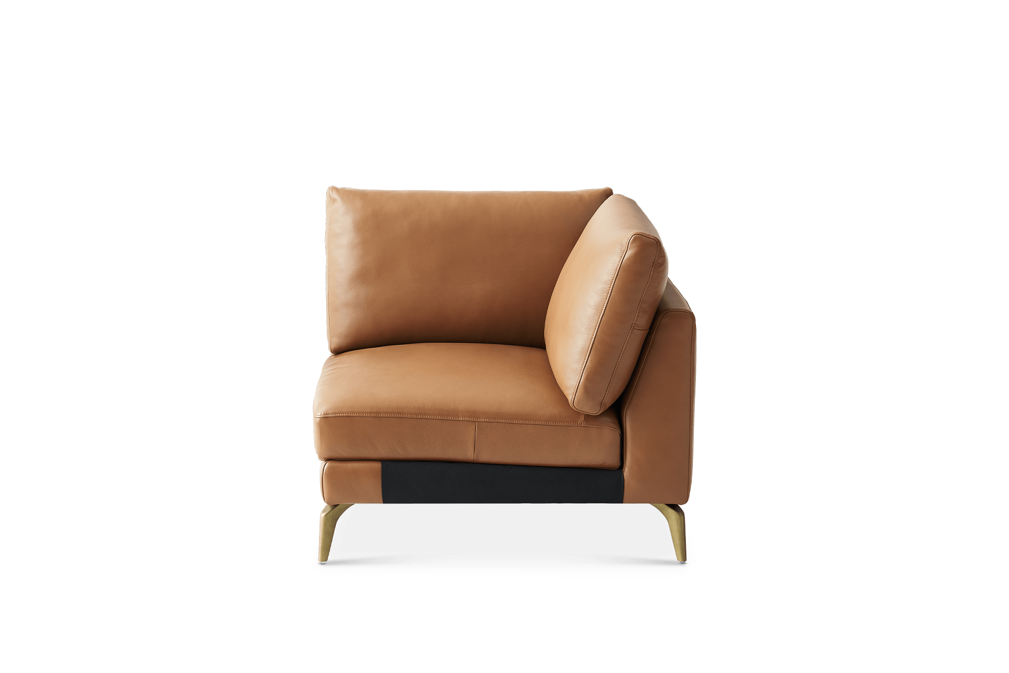 Lena Leather Corner Sofa 7