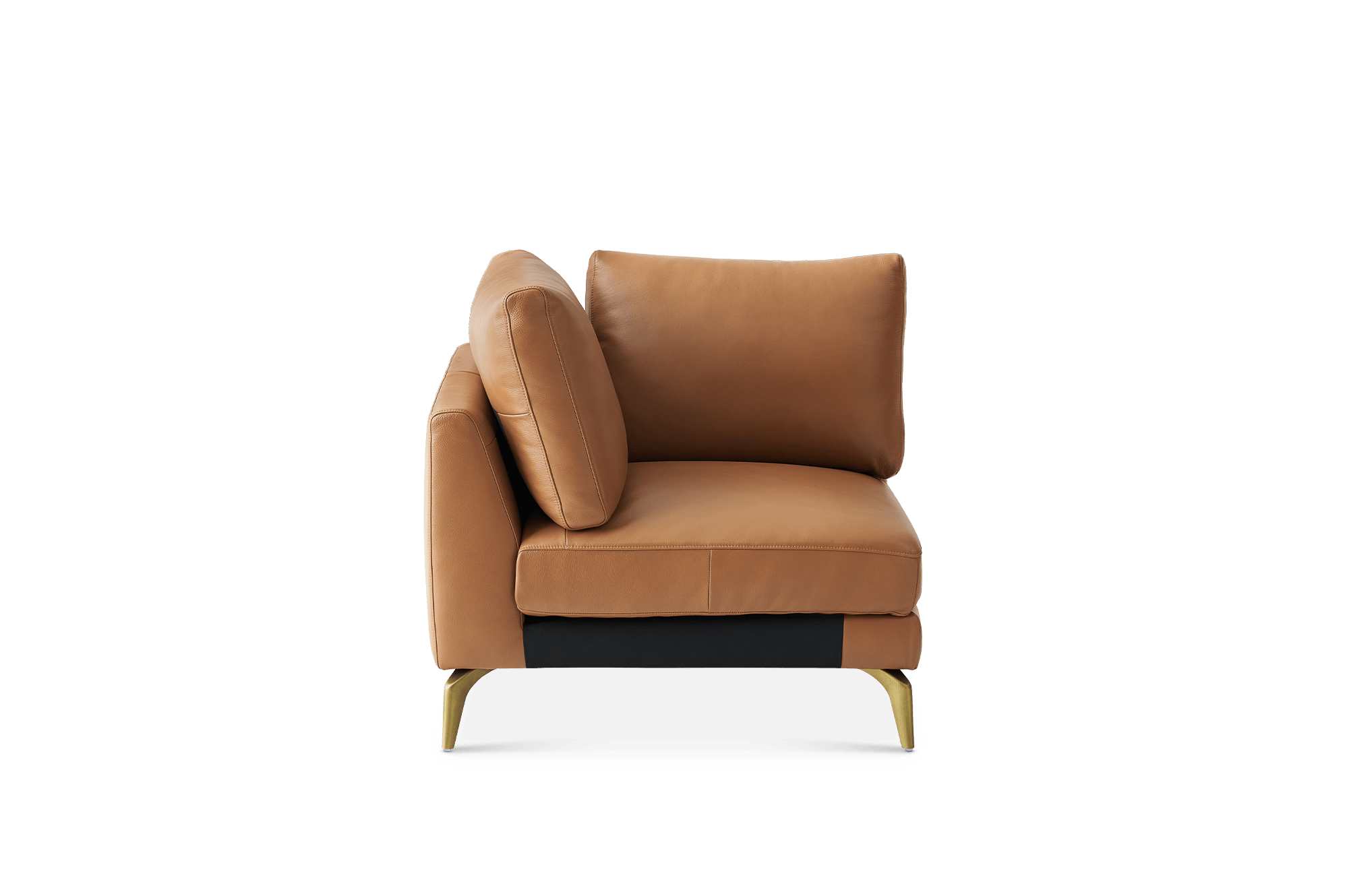 Lena Leather Corner Sofa 8