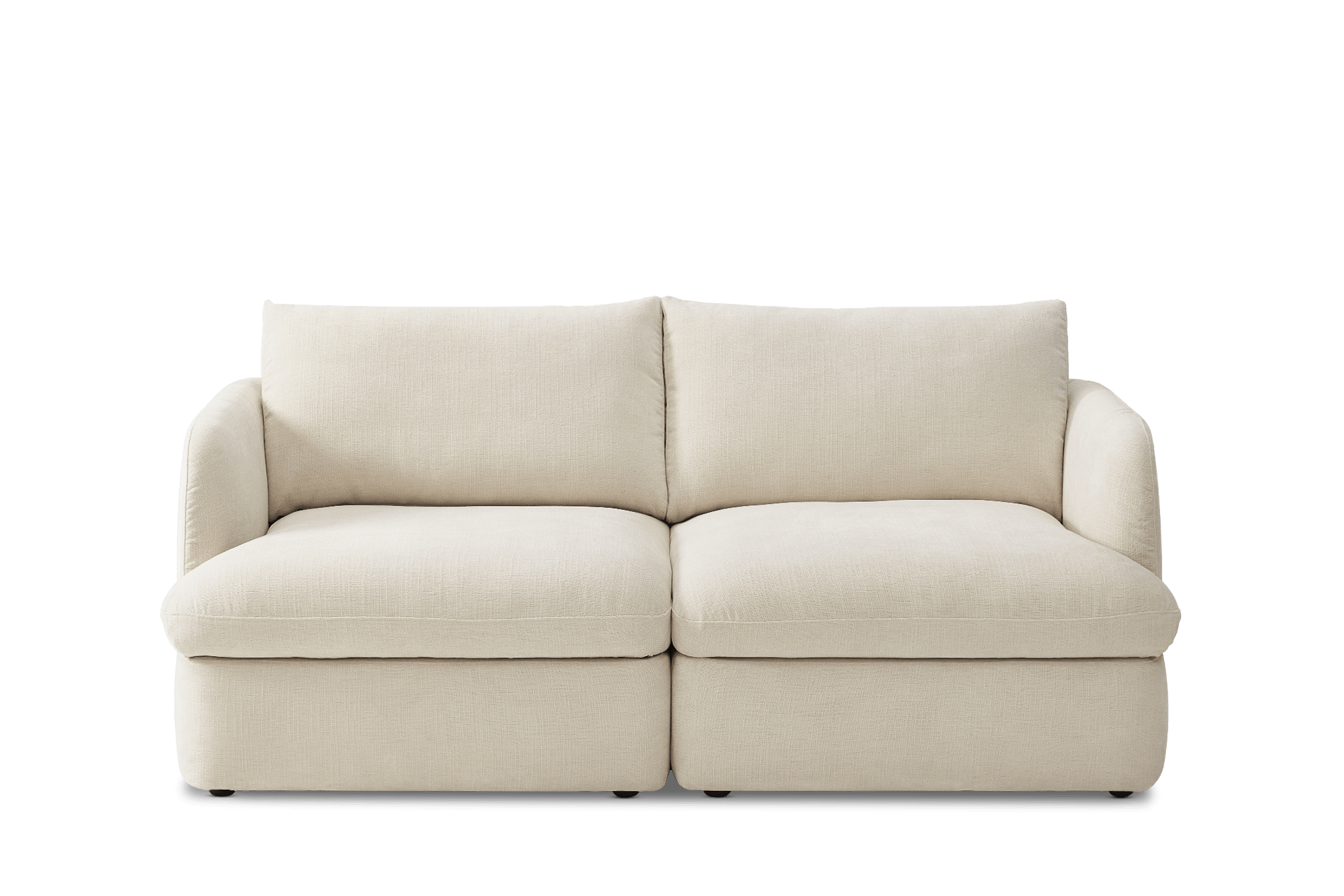 Ollie Storage 3 Seater Sofa, (Greta) Ivory