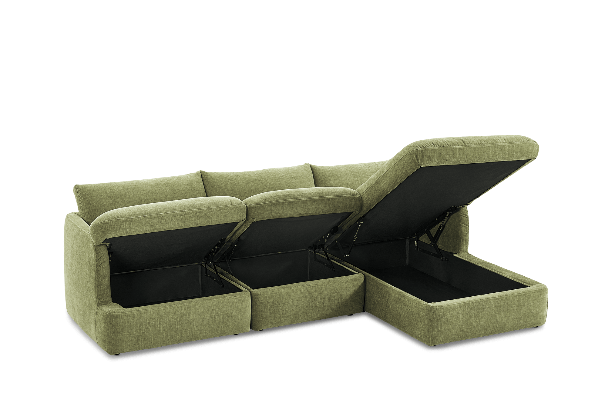 Ollie Storage Chaise Sectional Sofa 3