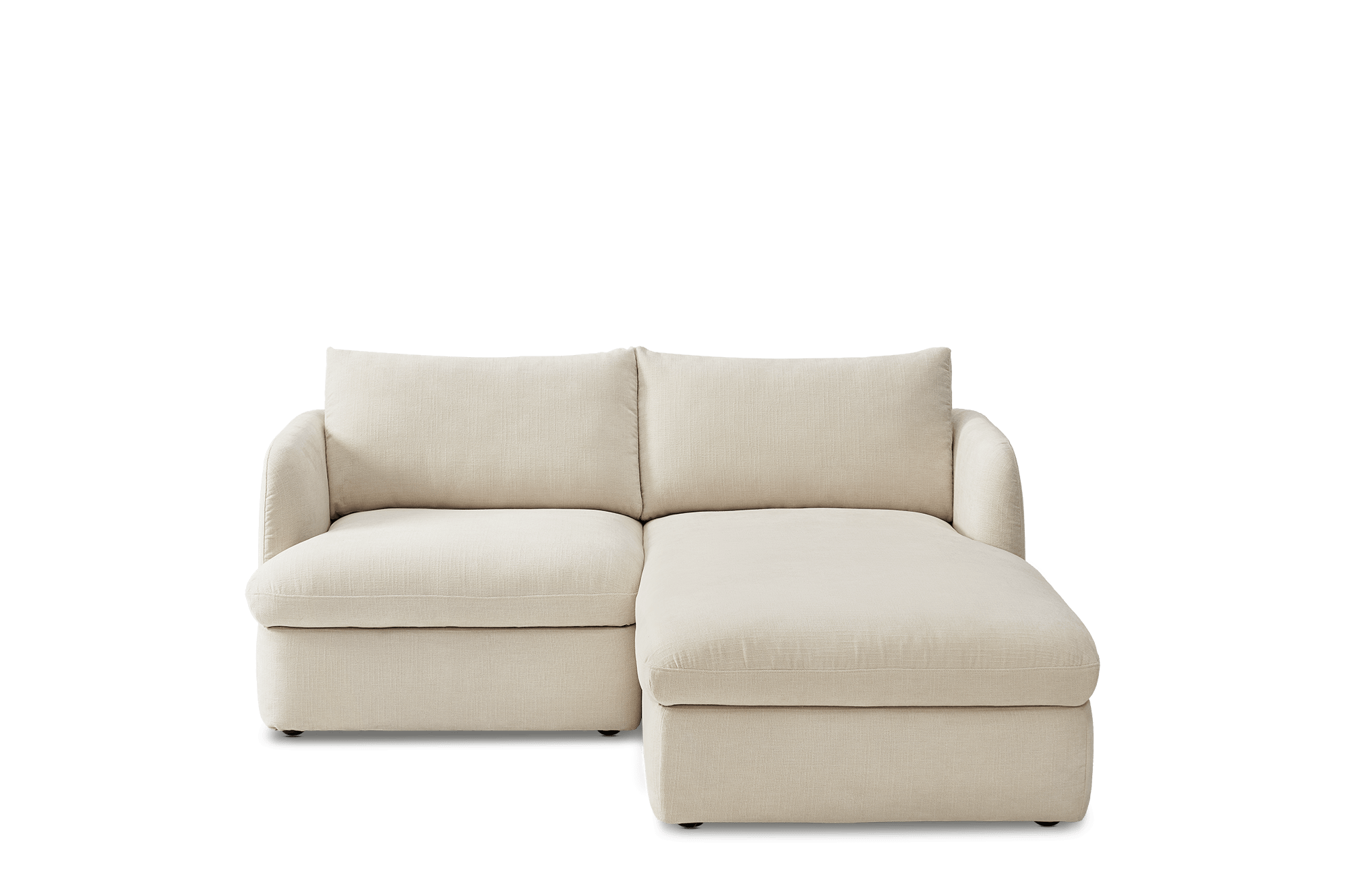 Ollie Storage Small Chaise Sectional Sofa 2