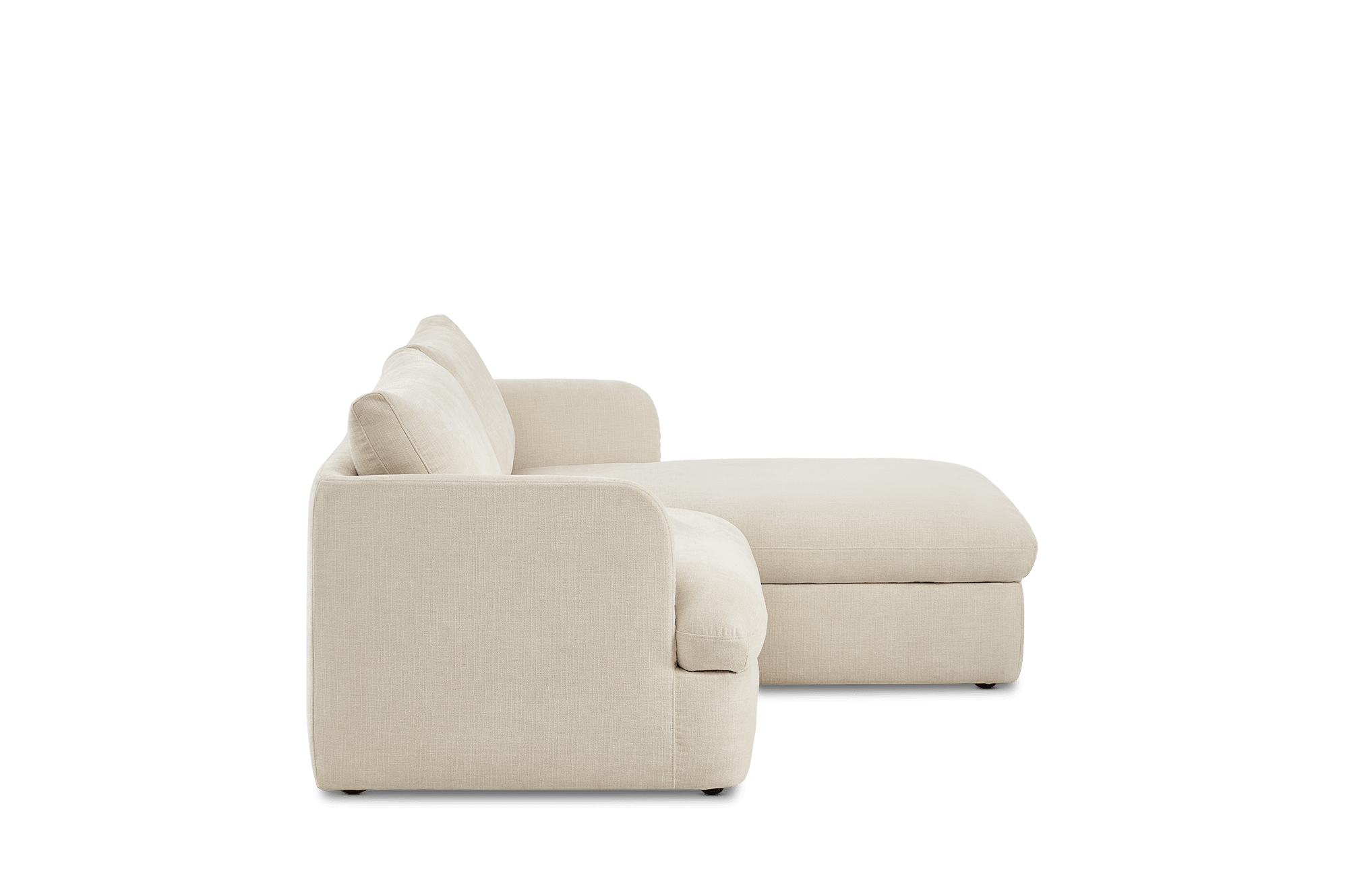 Ollie Storage Small Chaise Sectional Sofa 10