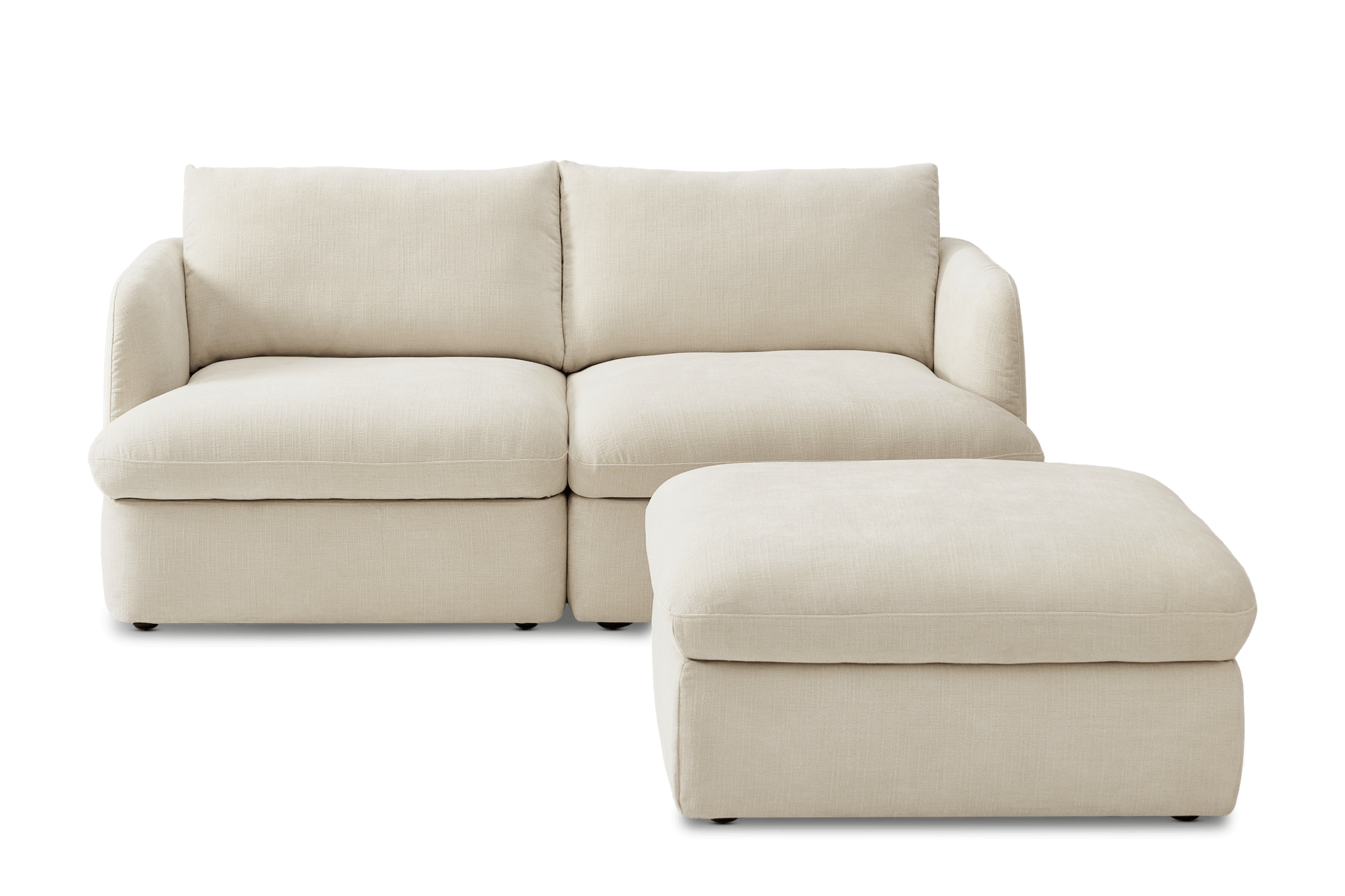 Ollie Storage 3 Seater Sofa with Ottoman 2