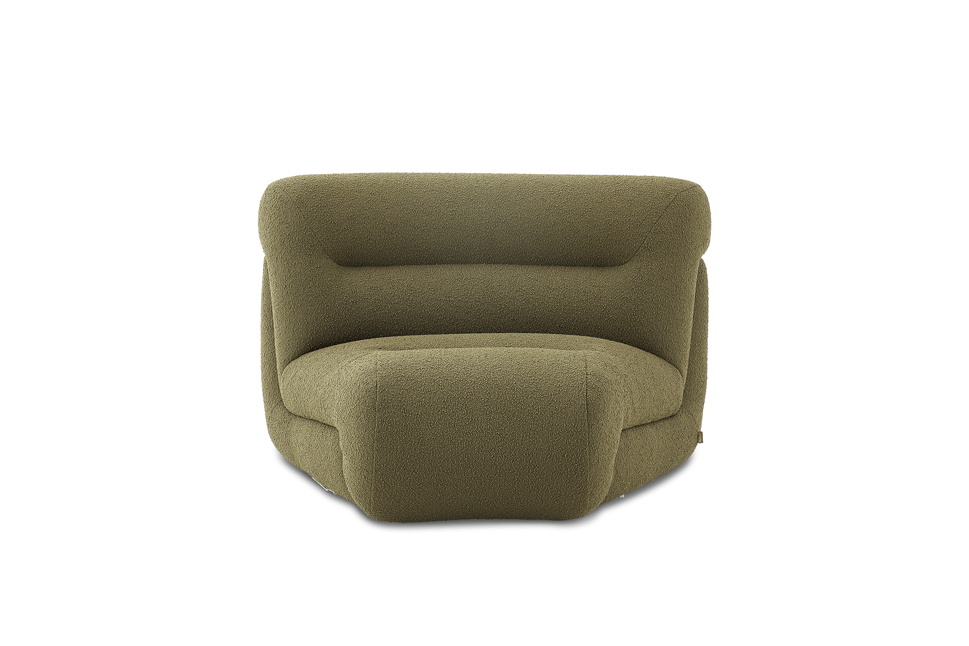 Tovi Wedge Sofa, (Performance Infinity Boucle) Moss