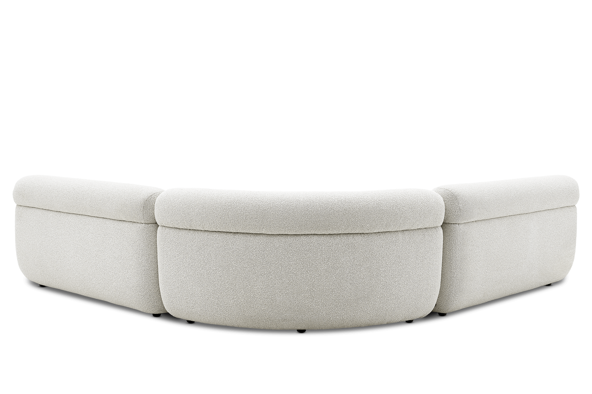 Tovi Performance Boucle L-Shape Sectional Sofa 12