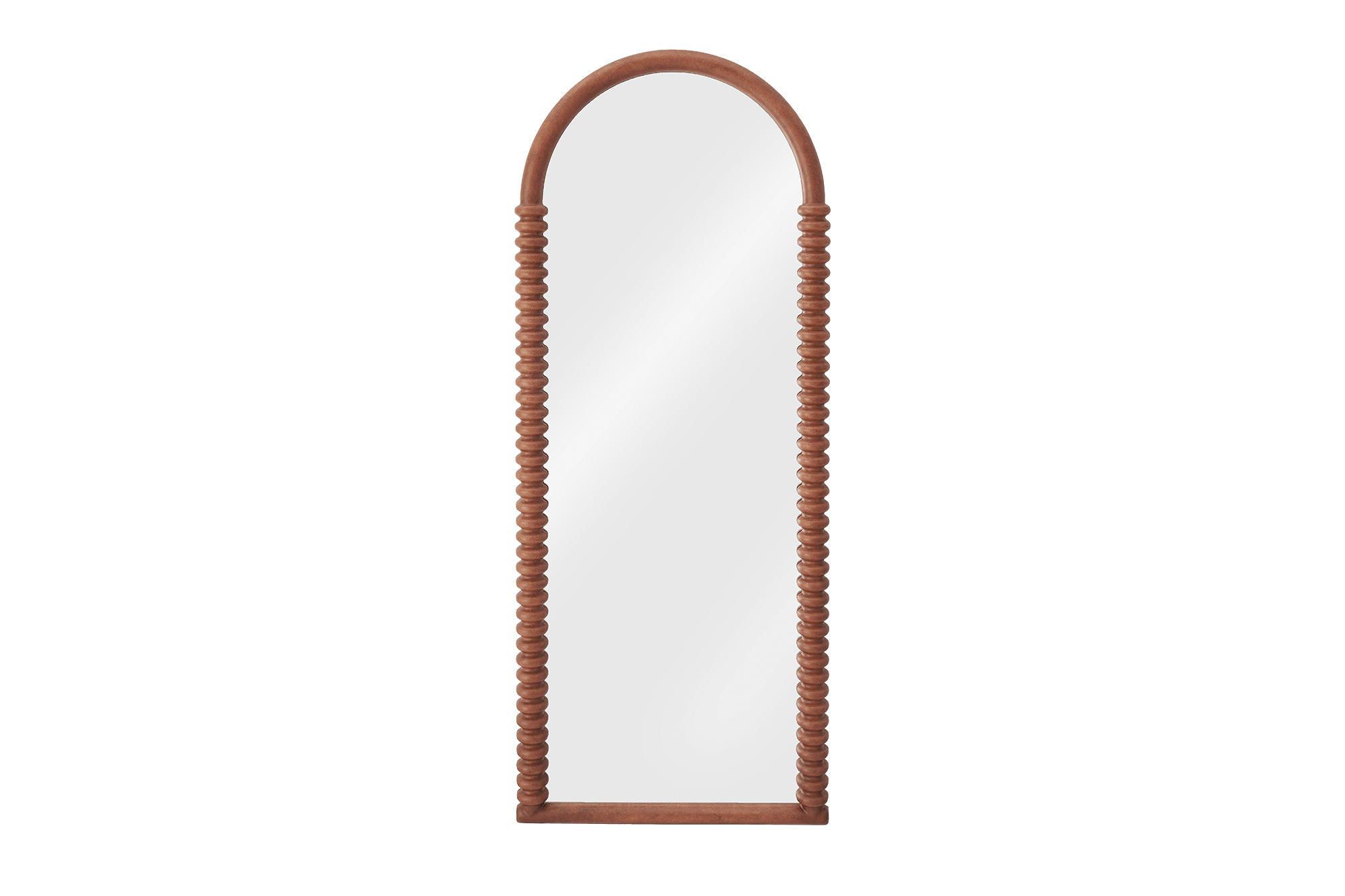 Lucille PU Arch Floor Mirror, W72.5 x H180