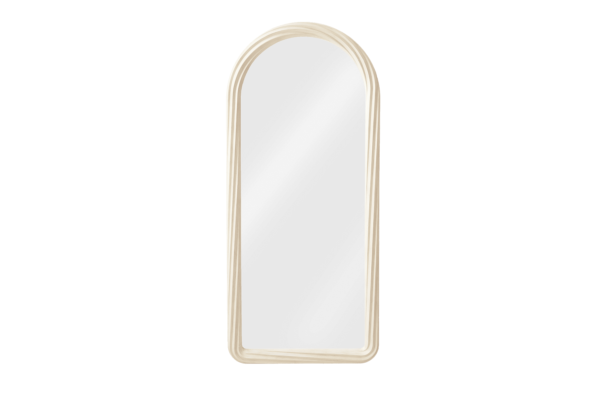 Serra PU Floor Mirror, W80 x H180, Light Color