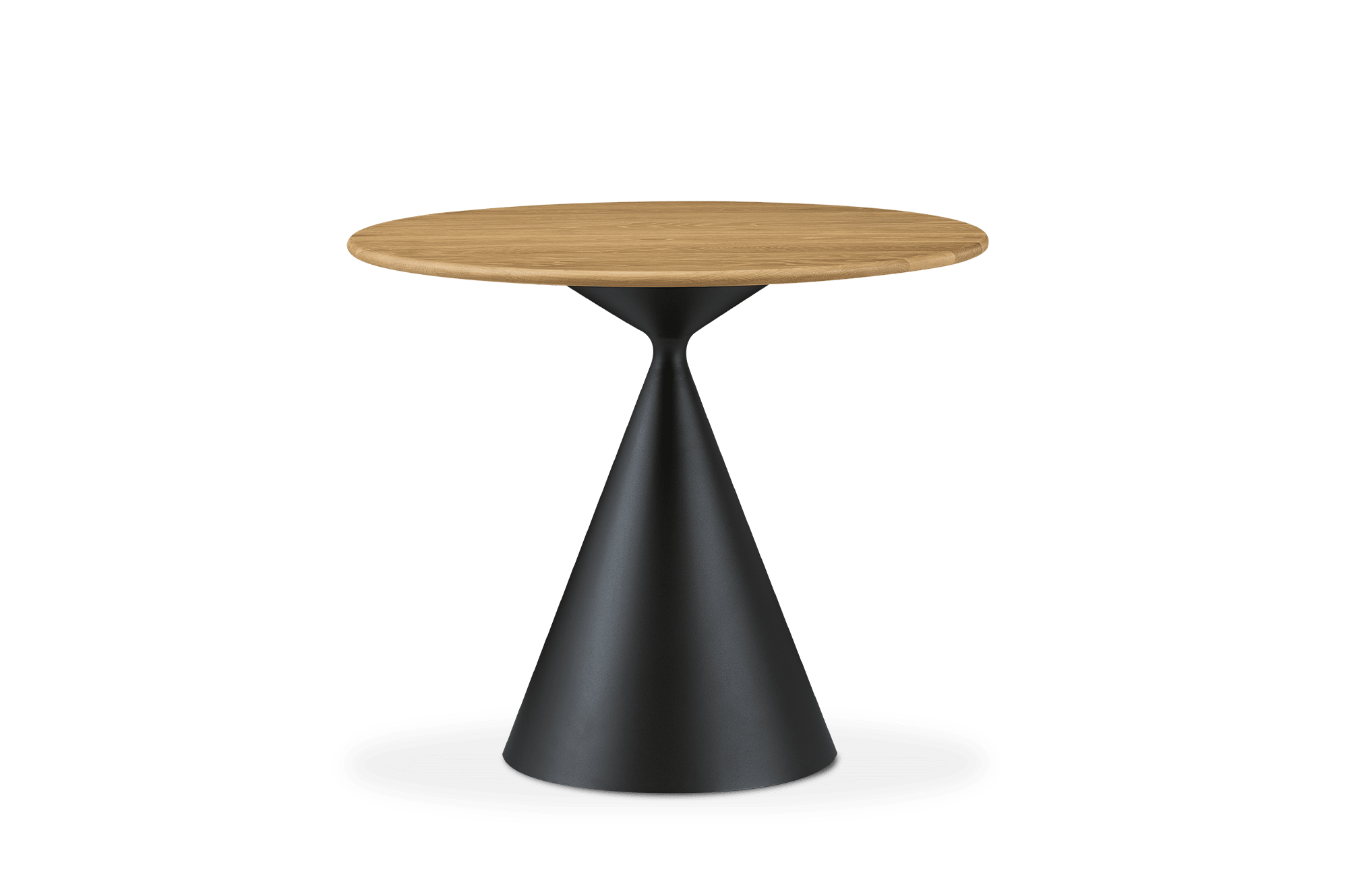 Forma Oak Round Dining Table, 90cm