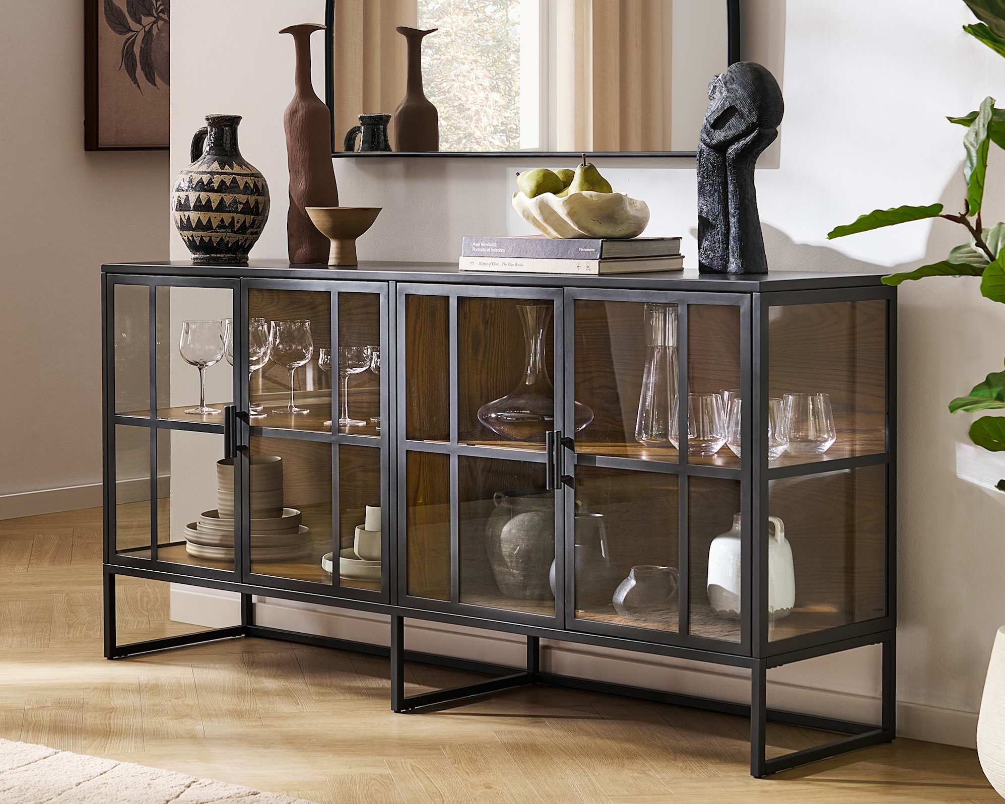 Panes Glass Sideboard 0