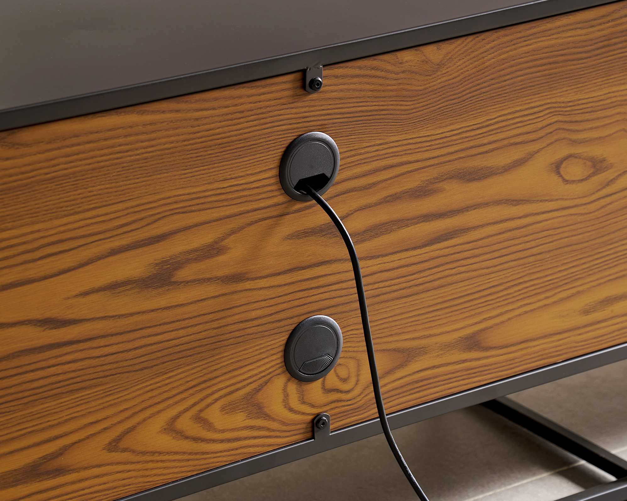 Panes Glass TV Console 5