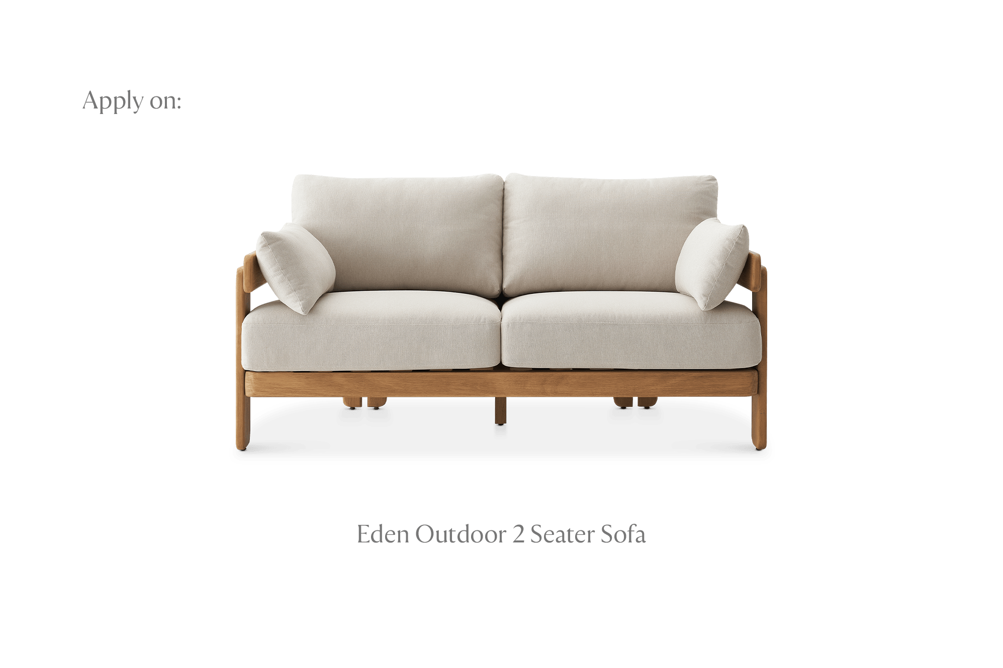 Eden Outdoor Loveseat Cover 4