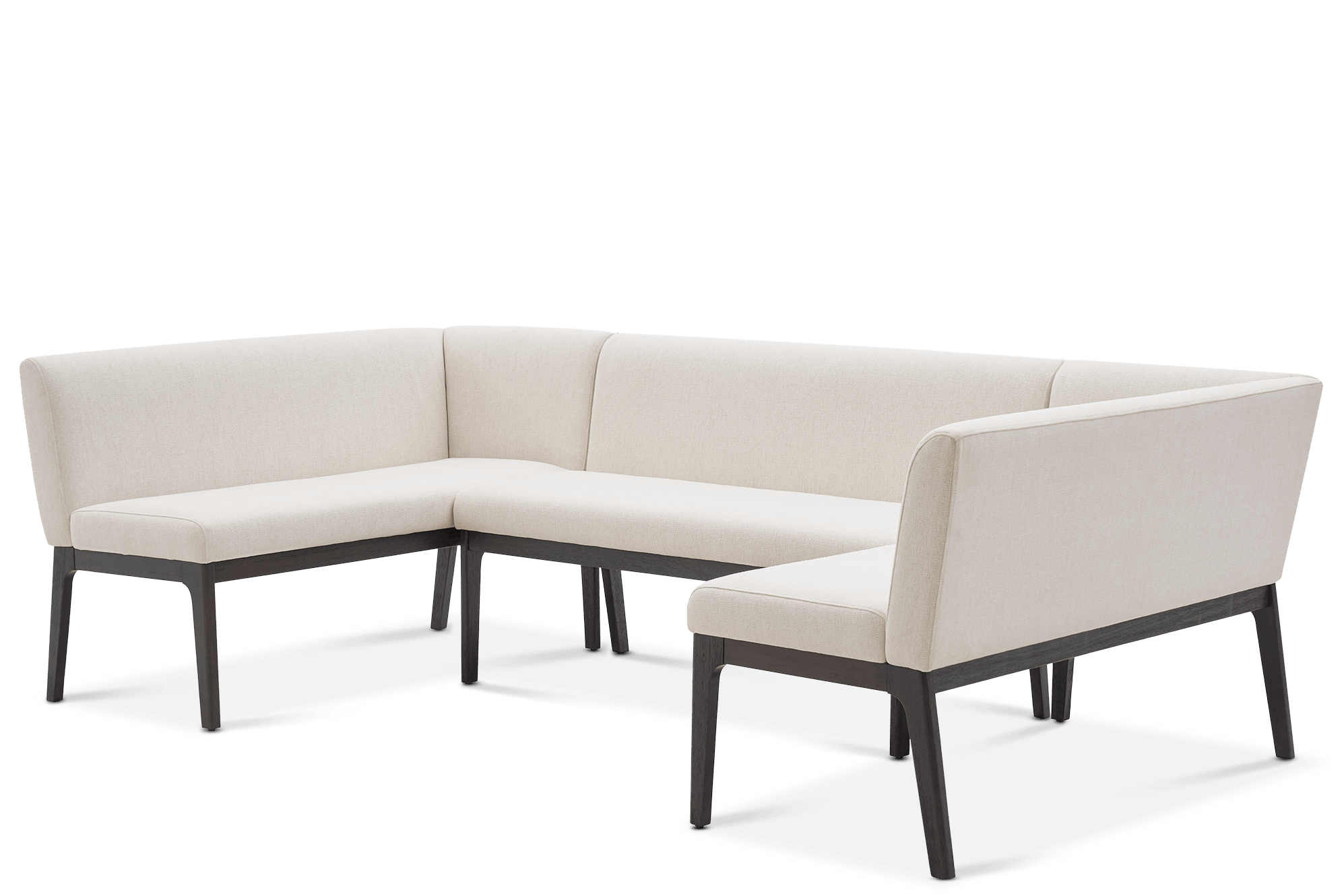 Elliot Performance Fabric U-Shape Banquette 7