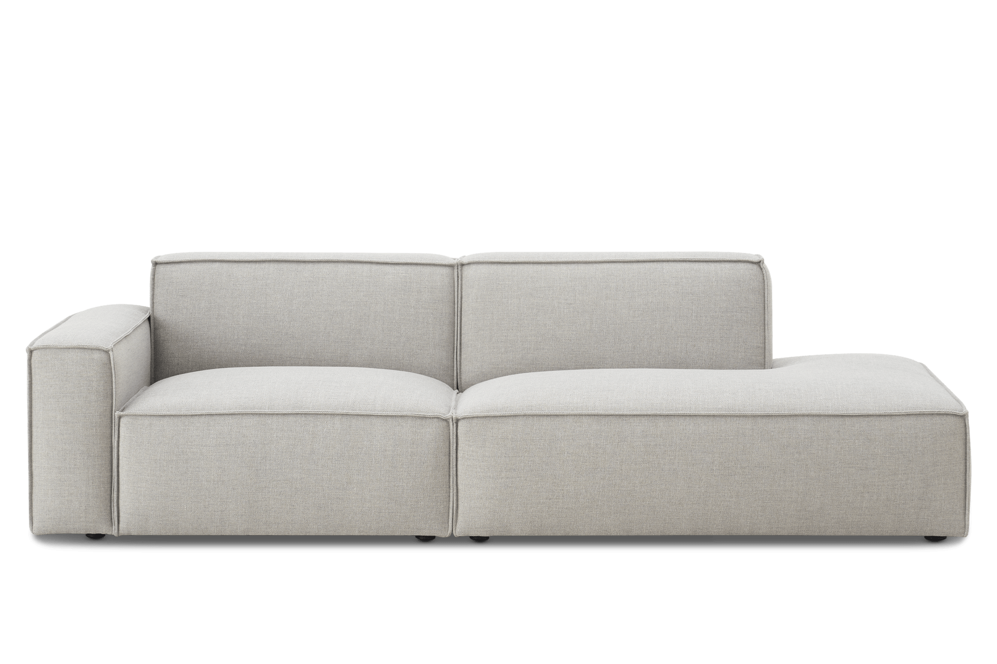 Jonathan Side Chaise Sofa Right Facing, (Performance Twill) Dove Grey