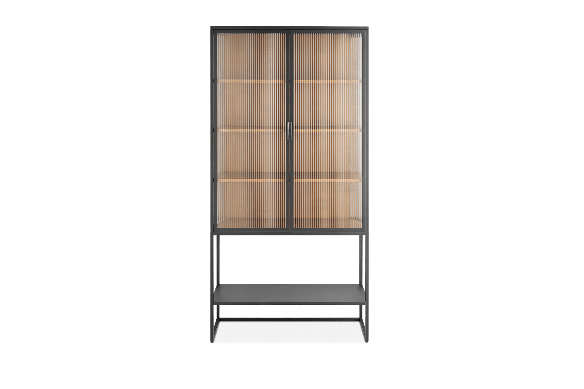 Panes Glass Tall Cabinet 1