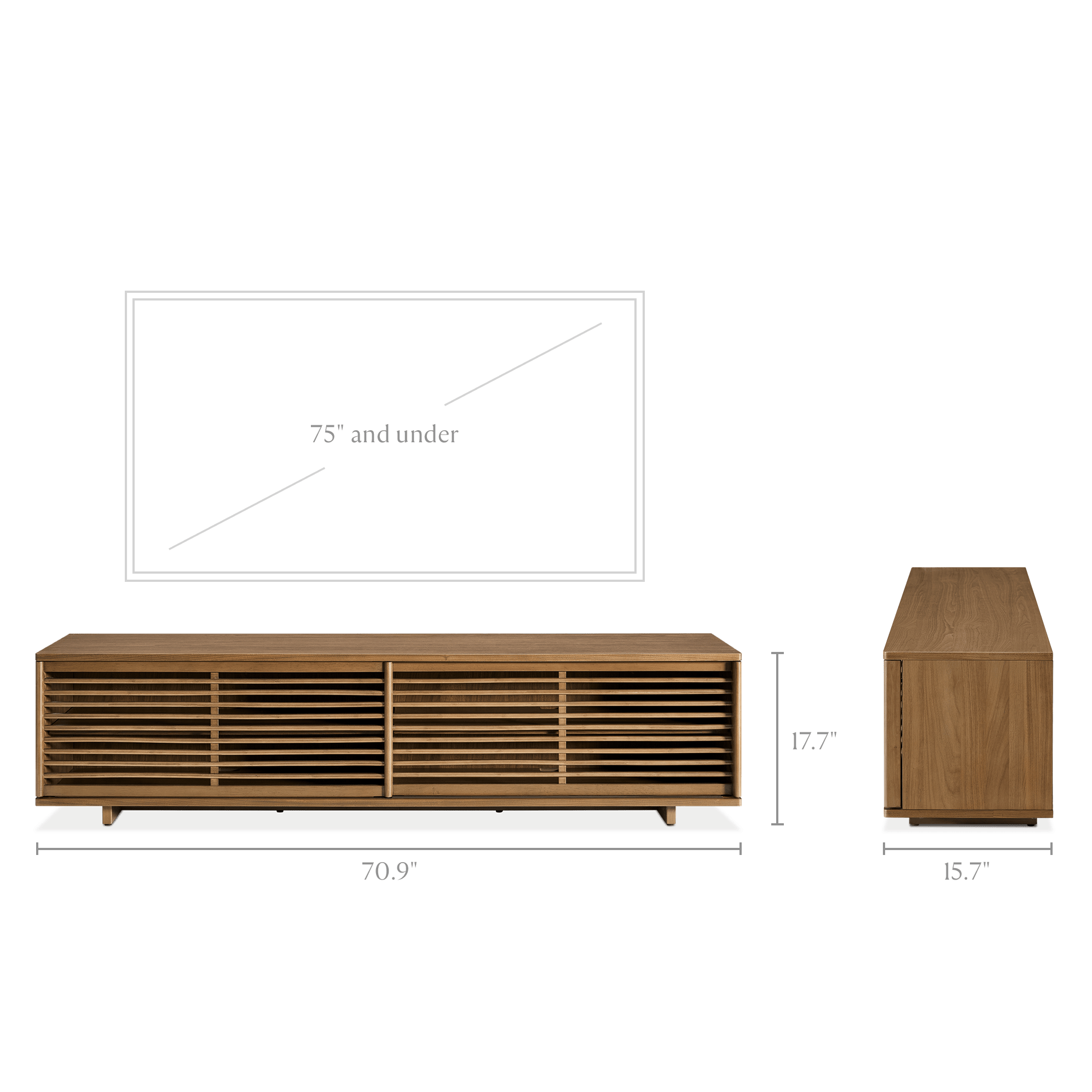 dimension of Vento TV Unit