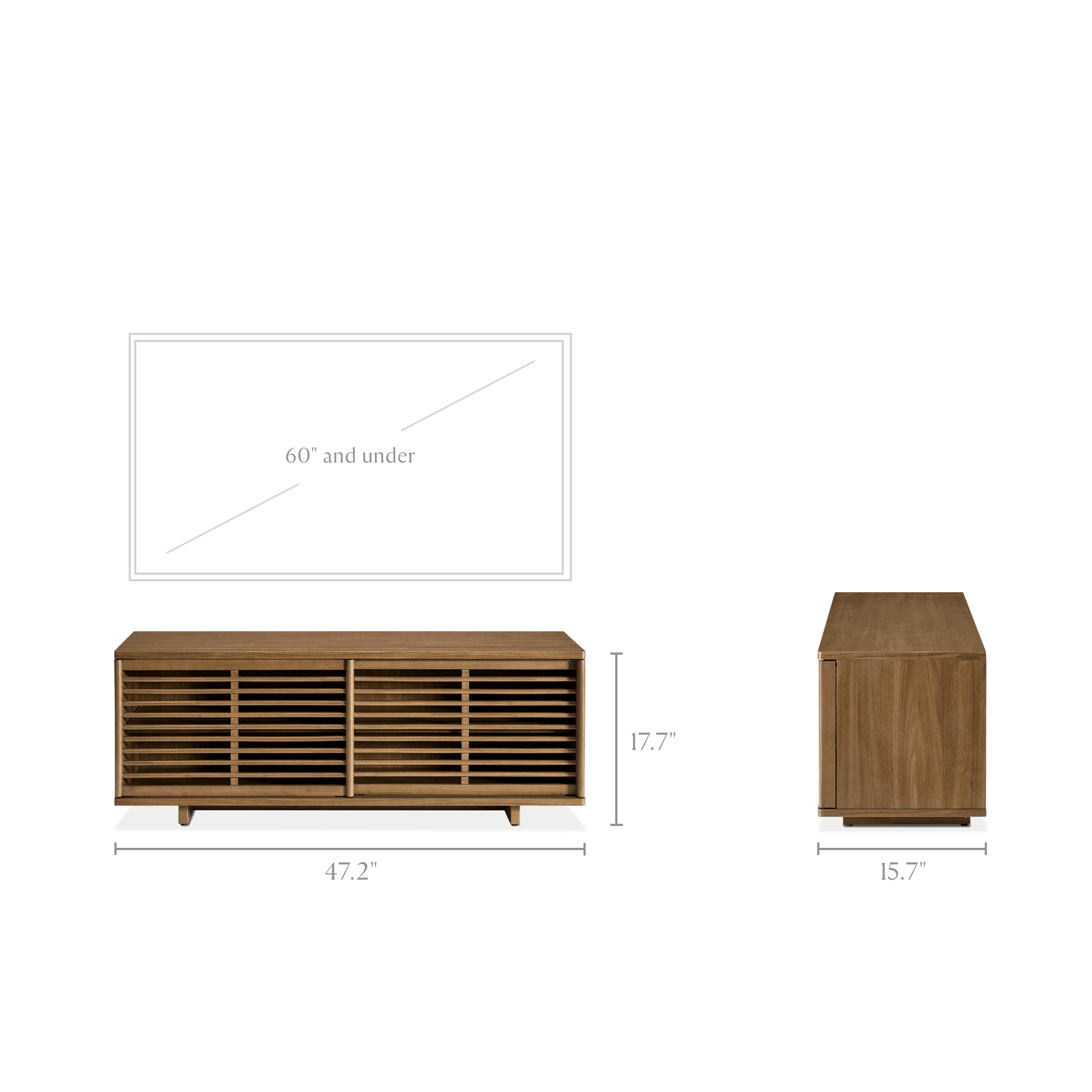 dimension of Vento TV Stand