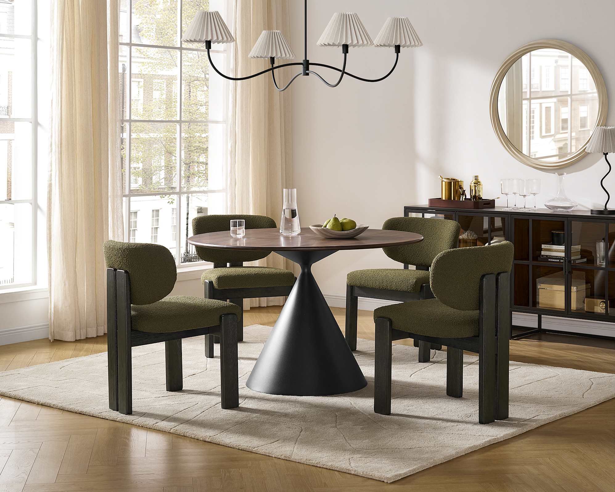 Mira Wool Area Rug 2